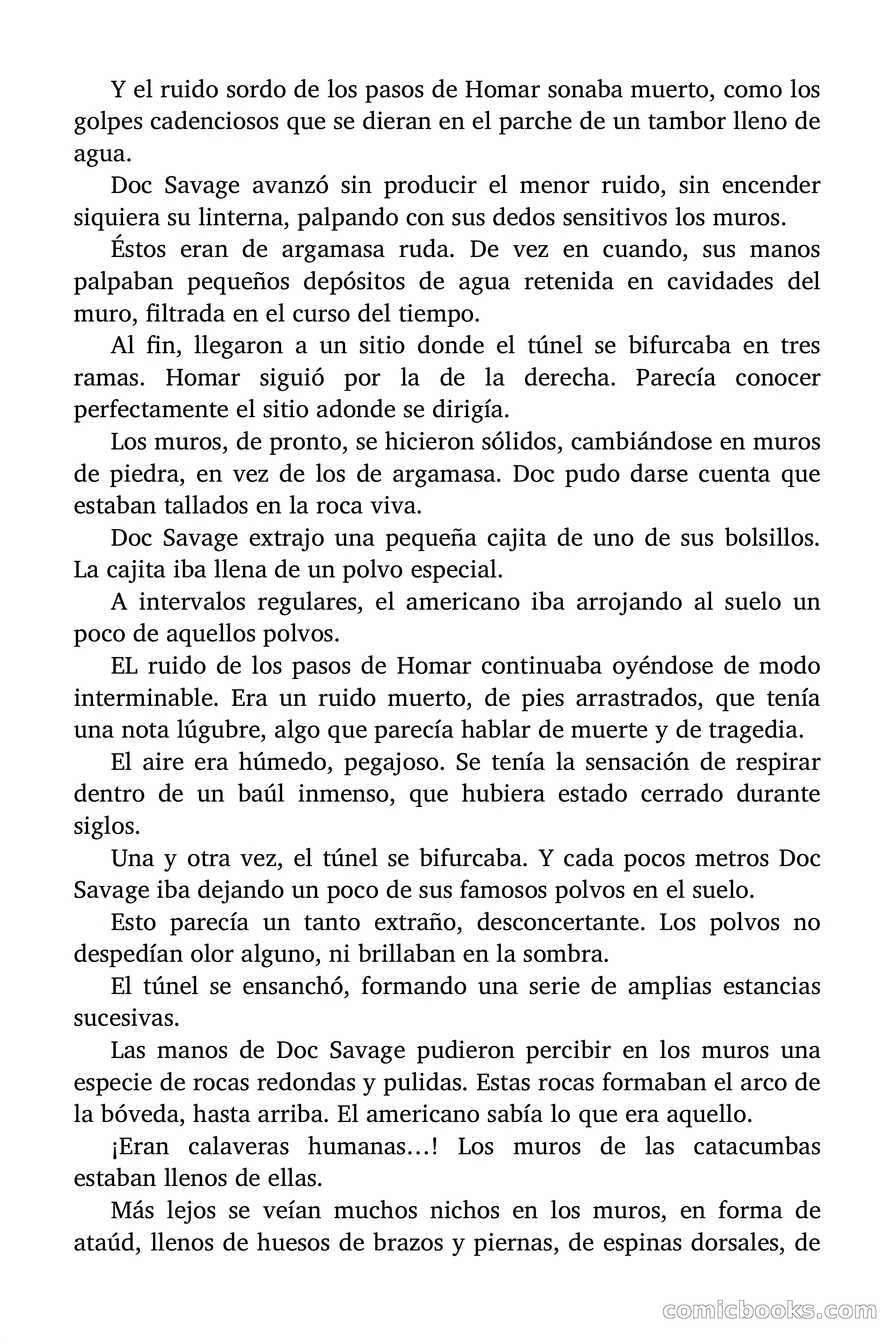 Doc Savage: El ogro del mar de los Sargazos — page 19 of 206