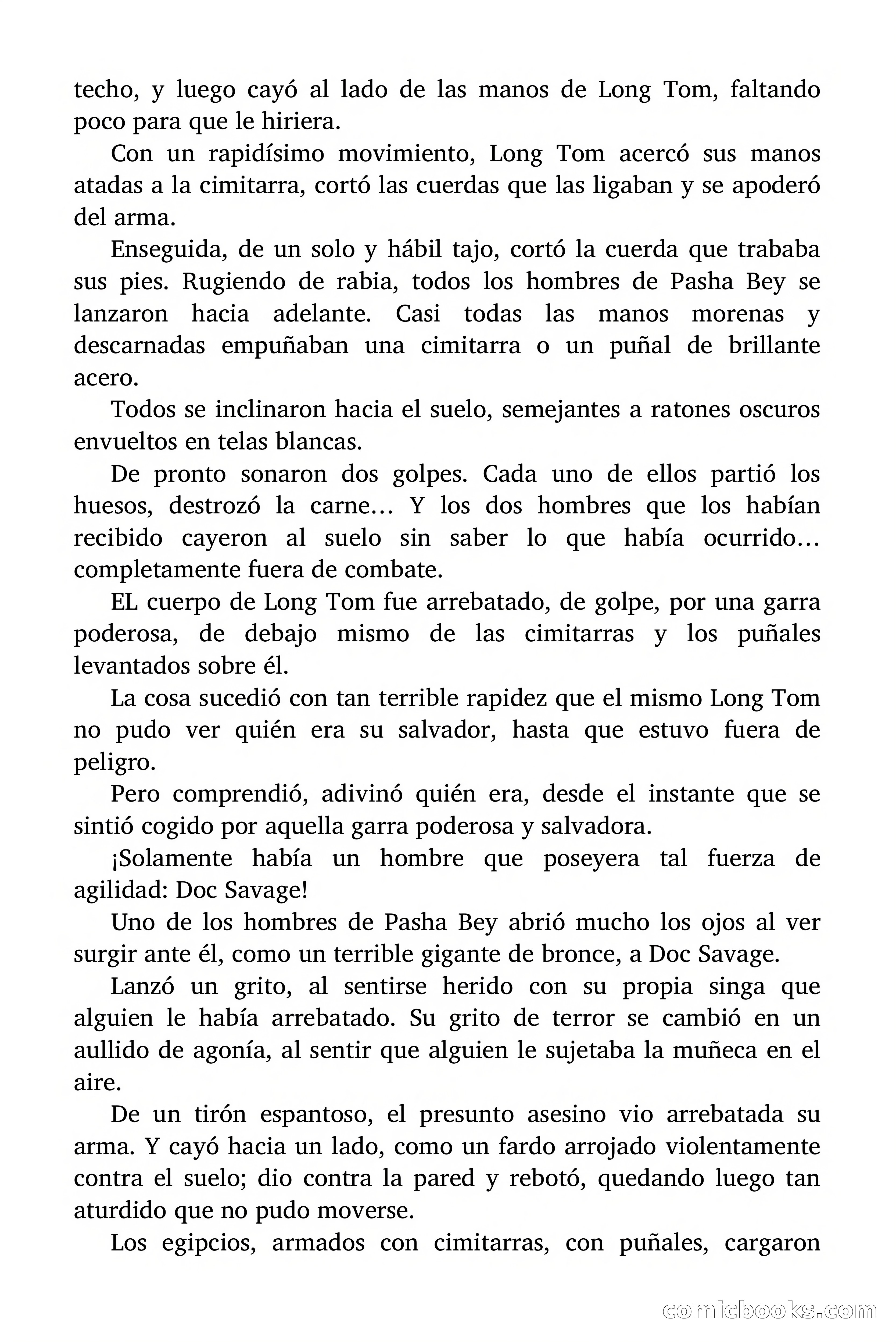 Doc Savage: El ogro del mar de los Sargazos — page 22 of 206