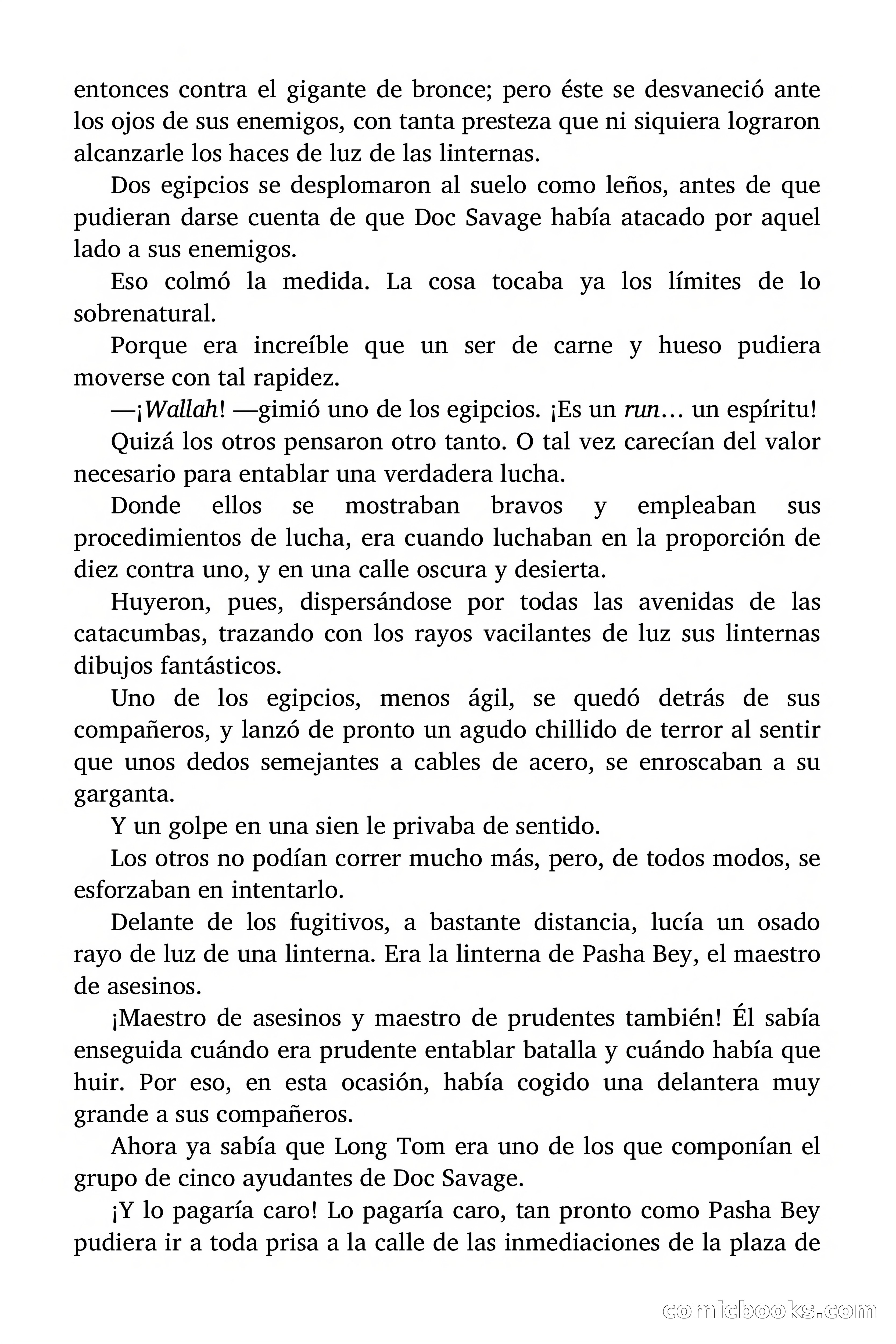Doc Savage: El ogro del mar de los Sargazos — page 23 of 206