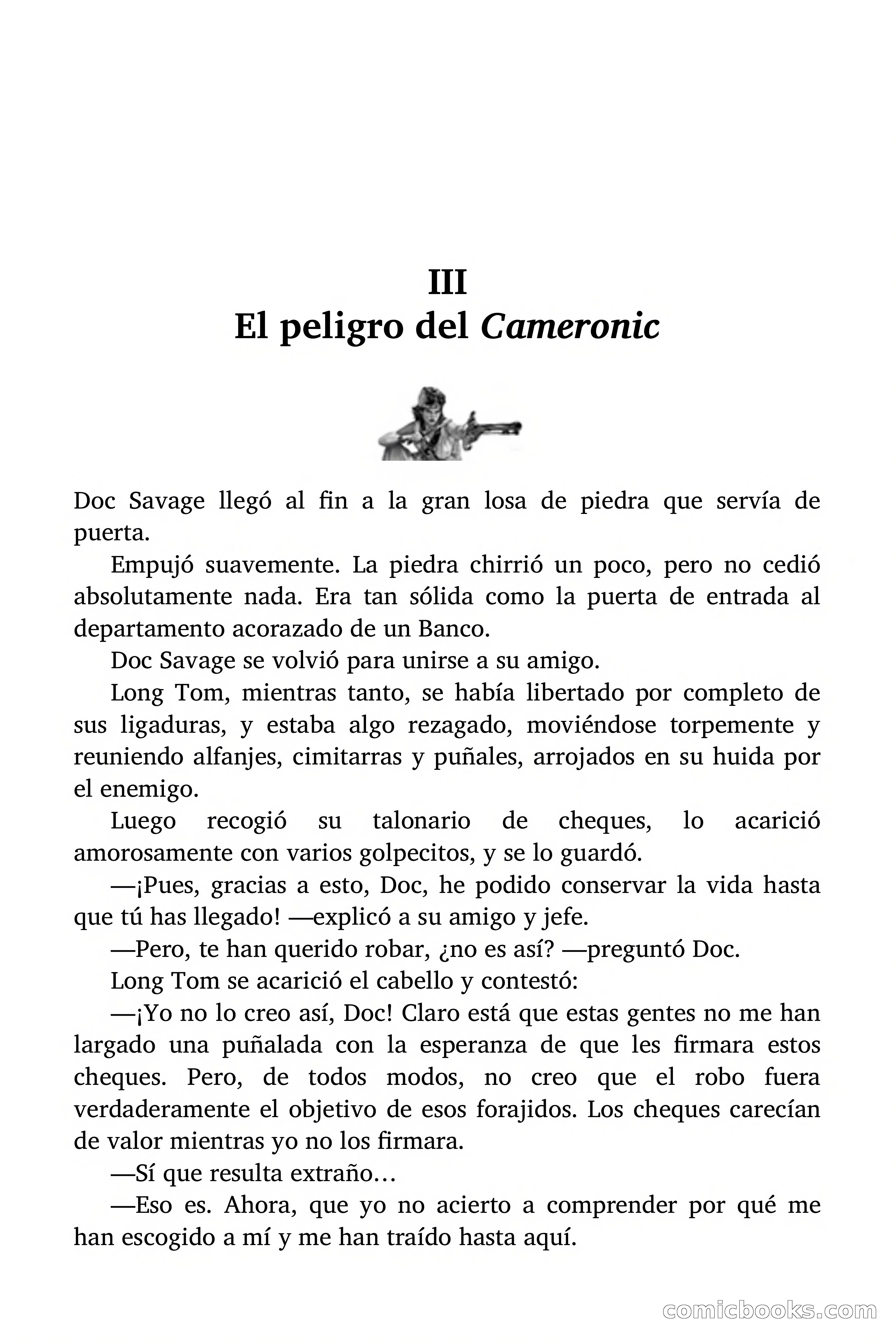 Doc Savage: El ogro del mar de los Sargazos — page 25 of 206