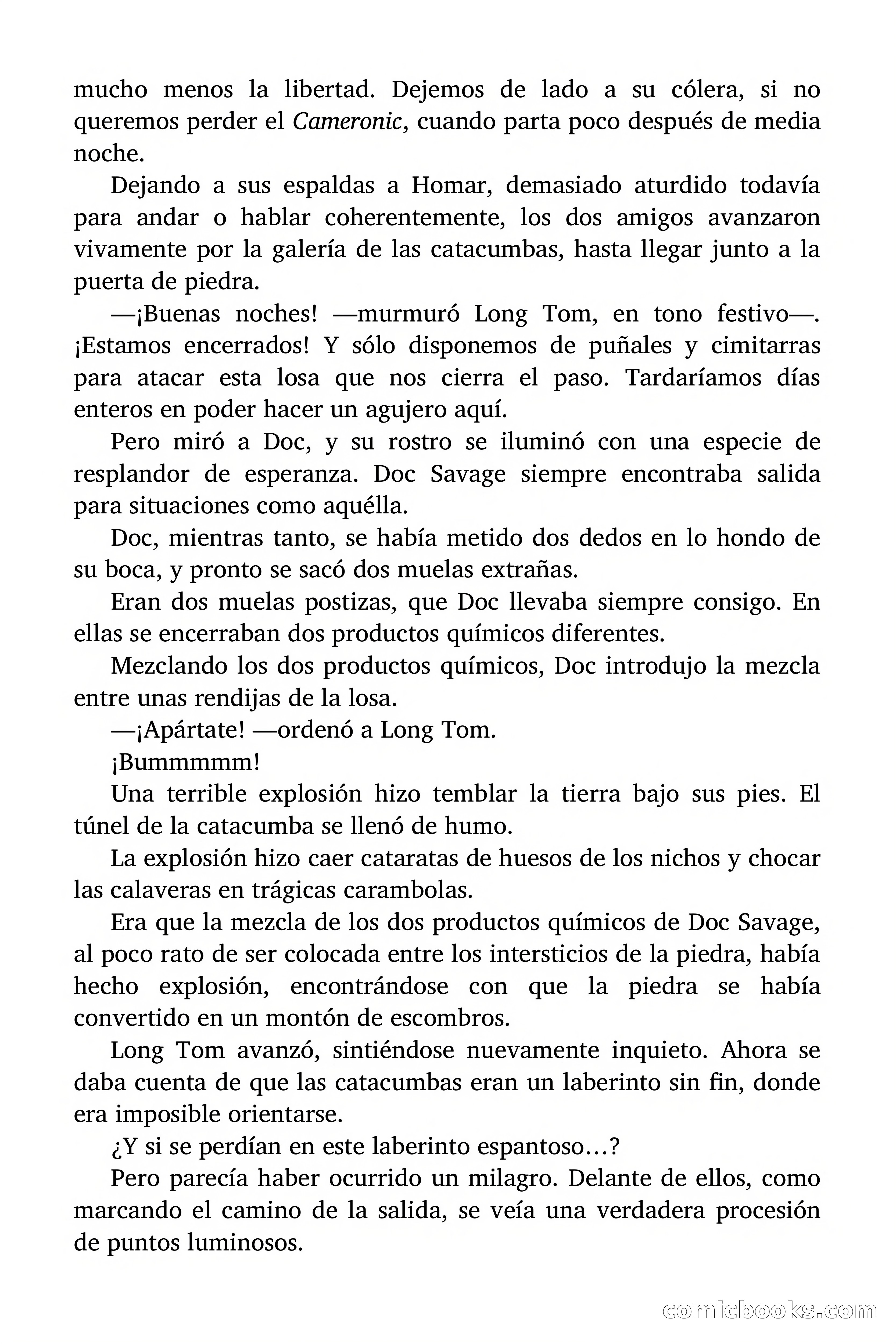 Doc Savage: El ogro del mar de los Sargazos — page 29 of 206