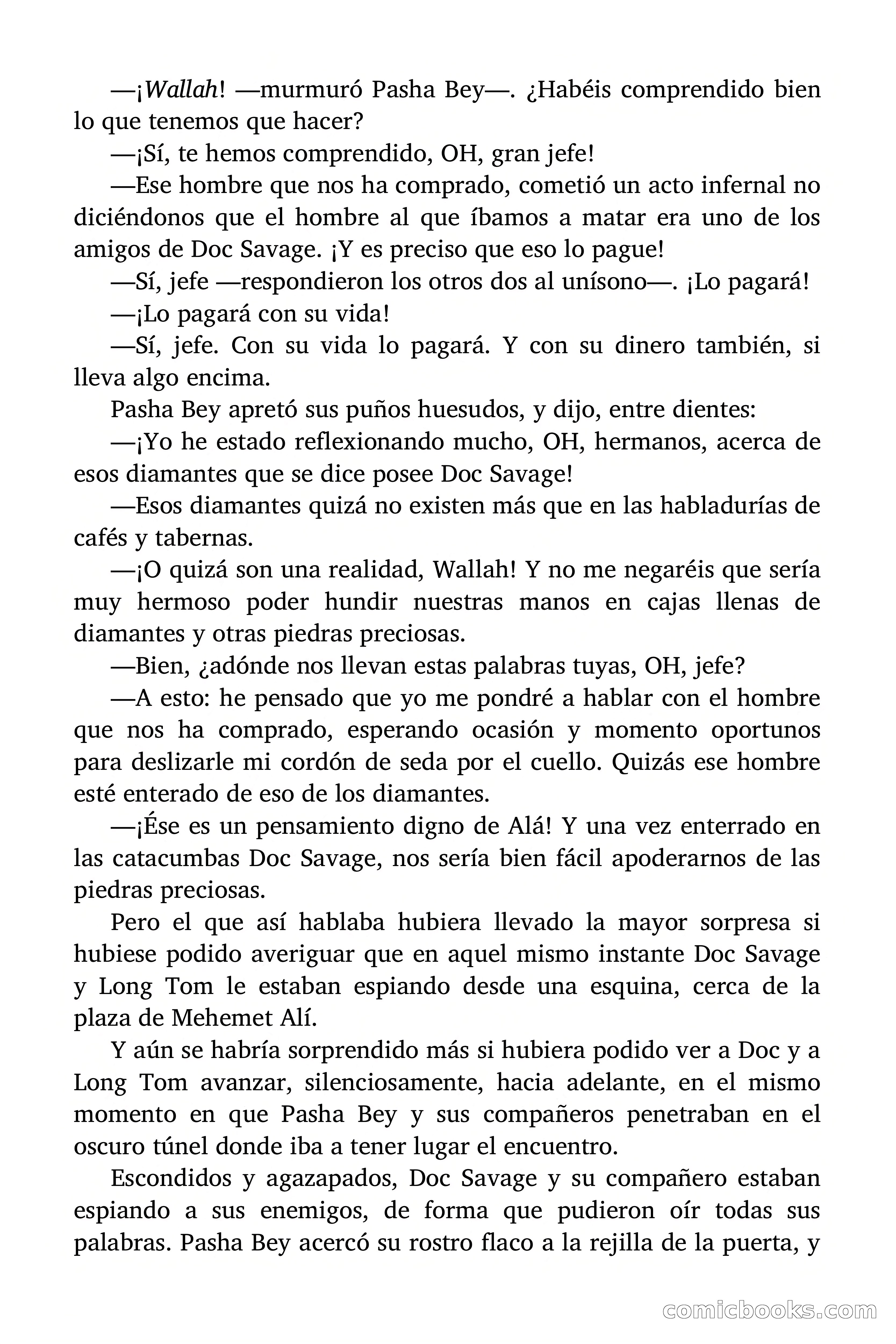 Doc Savage: El ogro del mar de los Sargazos — page 31 of 206