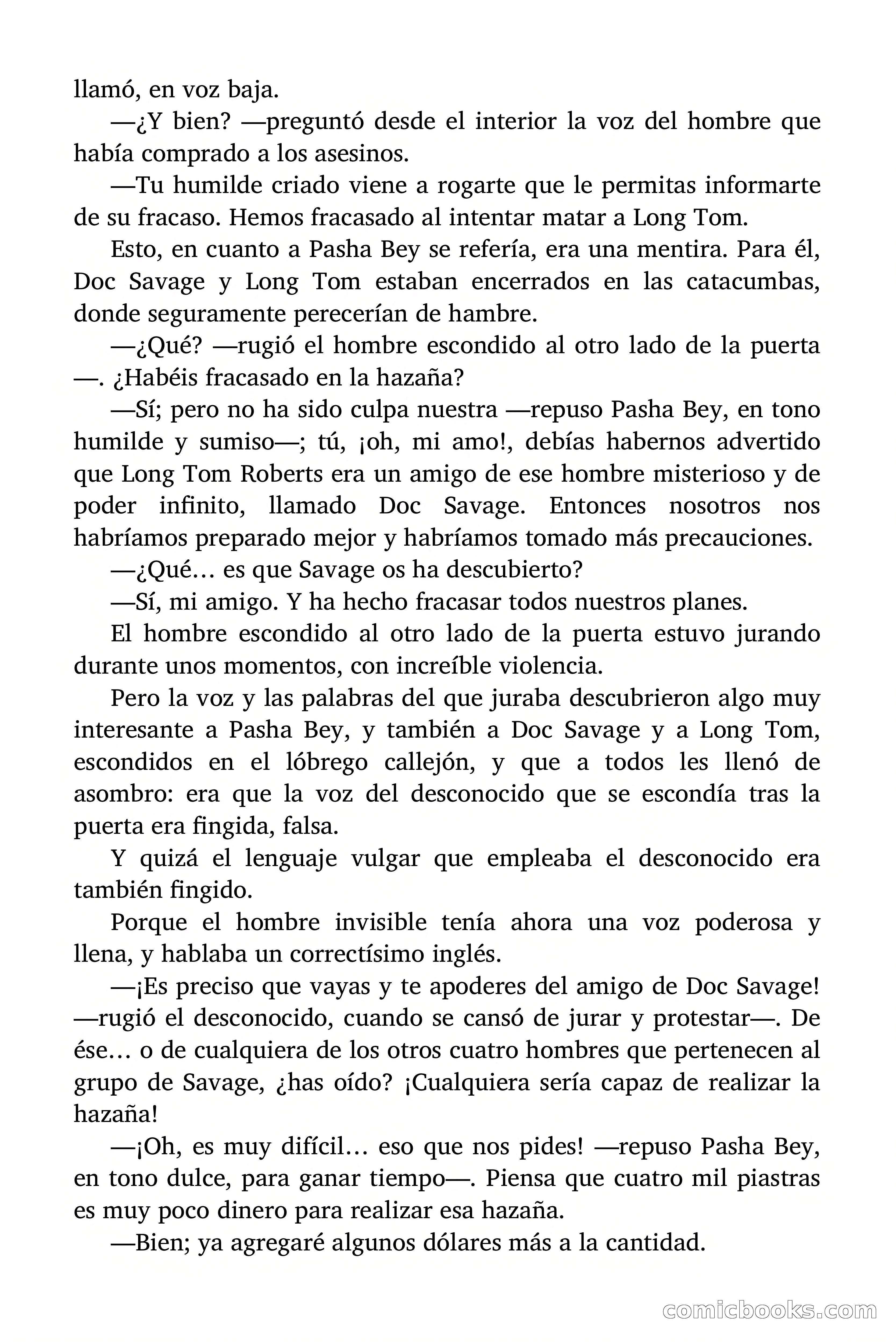 Doc Savage: El ogro del mar de los Sargazos — page 32 of 206