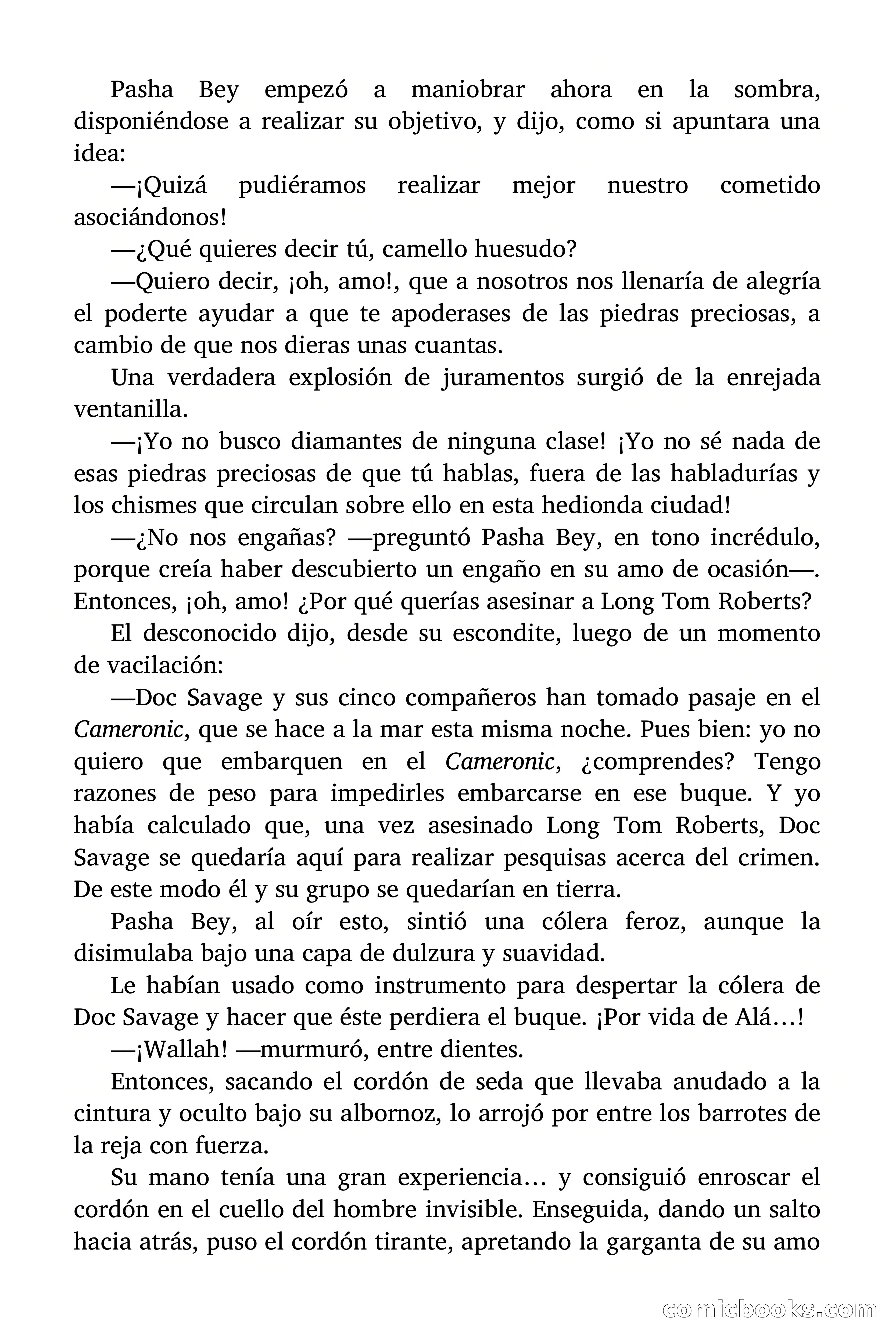 Doc Savage: El ogro del mar de los Sargazos — page 33 of 206