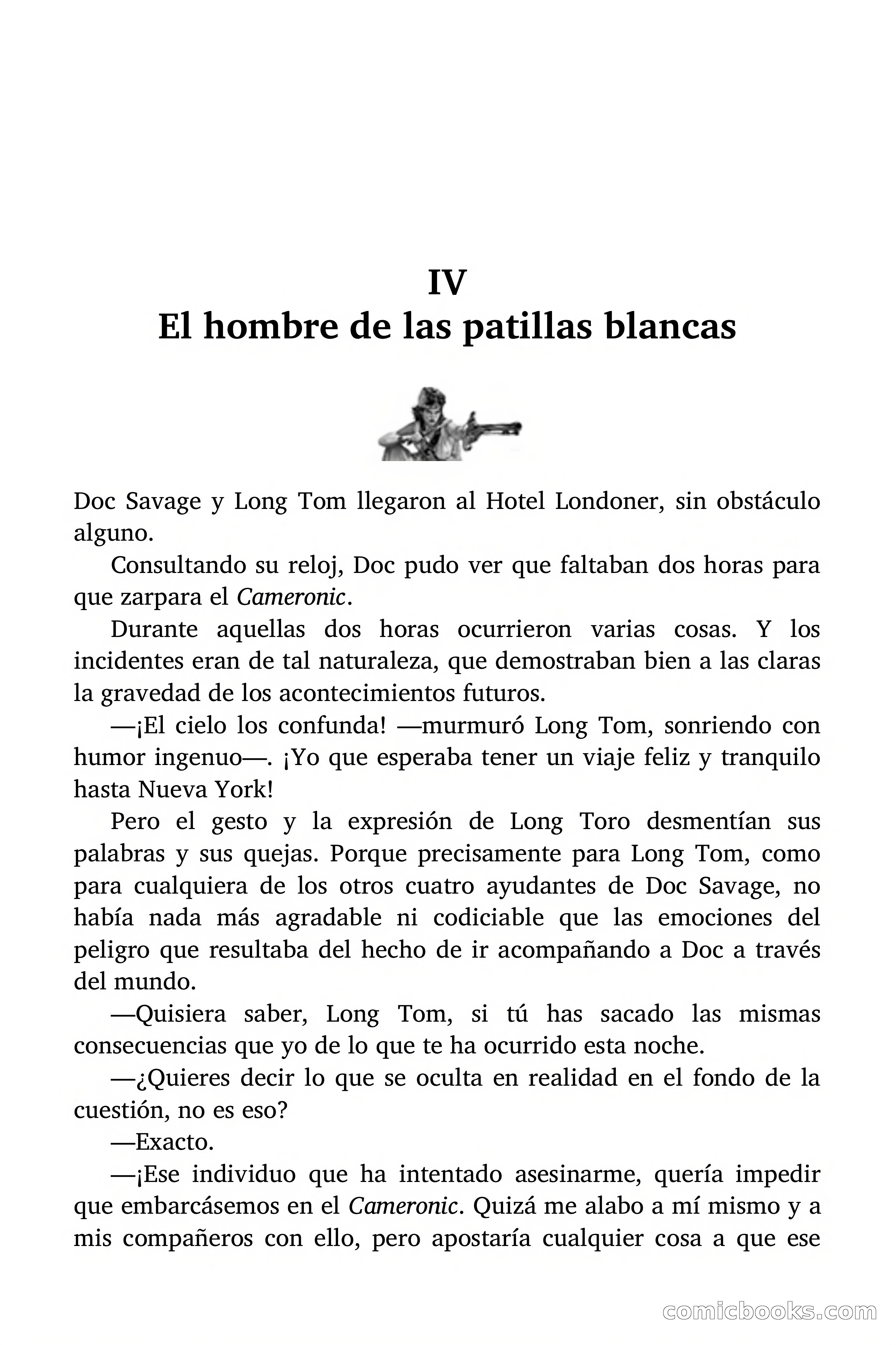 Doc Savage: El ogro del mar de los Sargazos — page 37 of 206