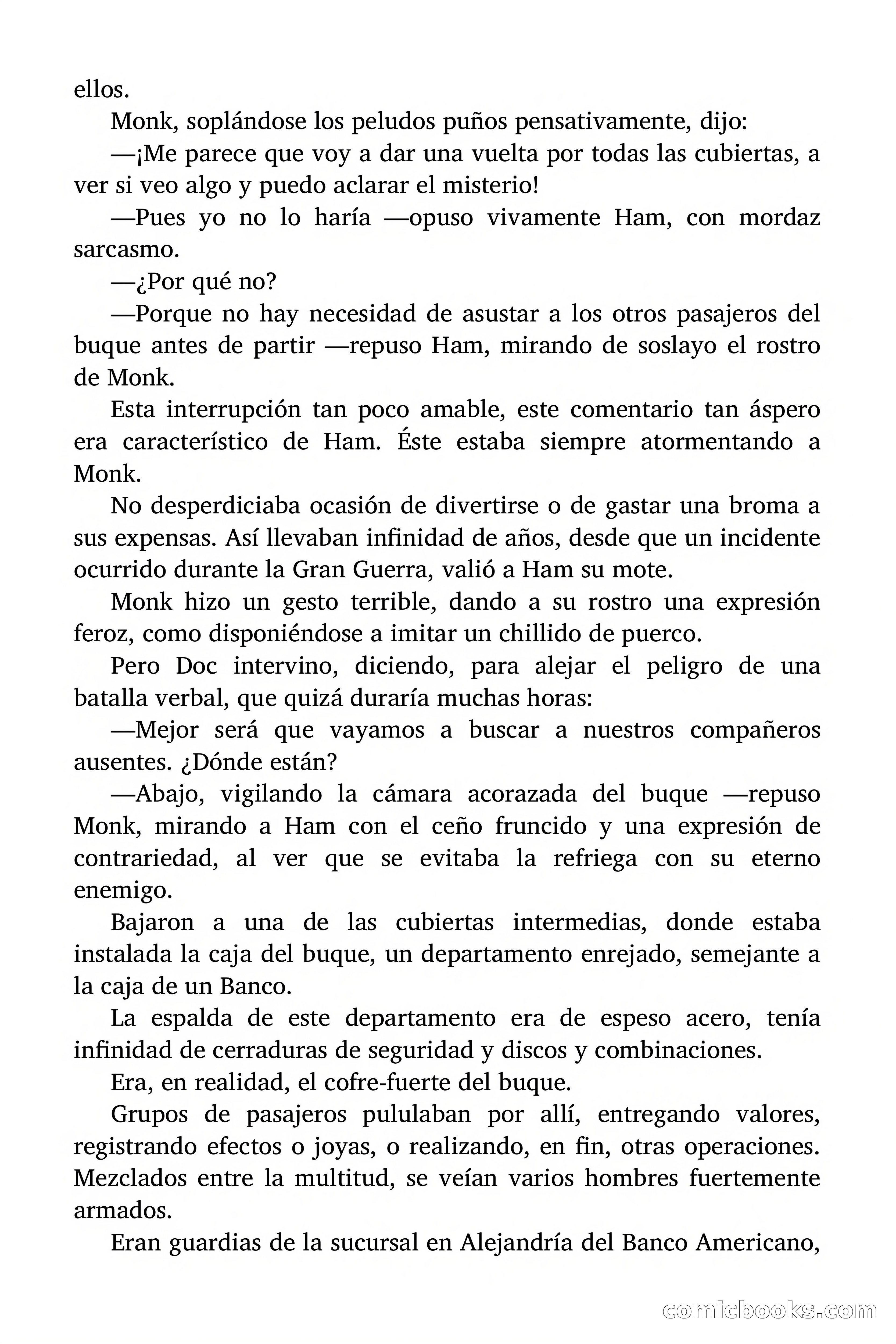 Doc Savage: El ogro del mar de los Sargazos — page 43 of 206
