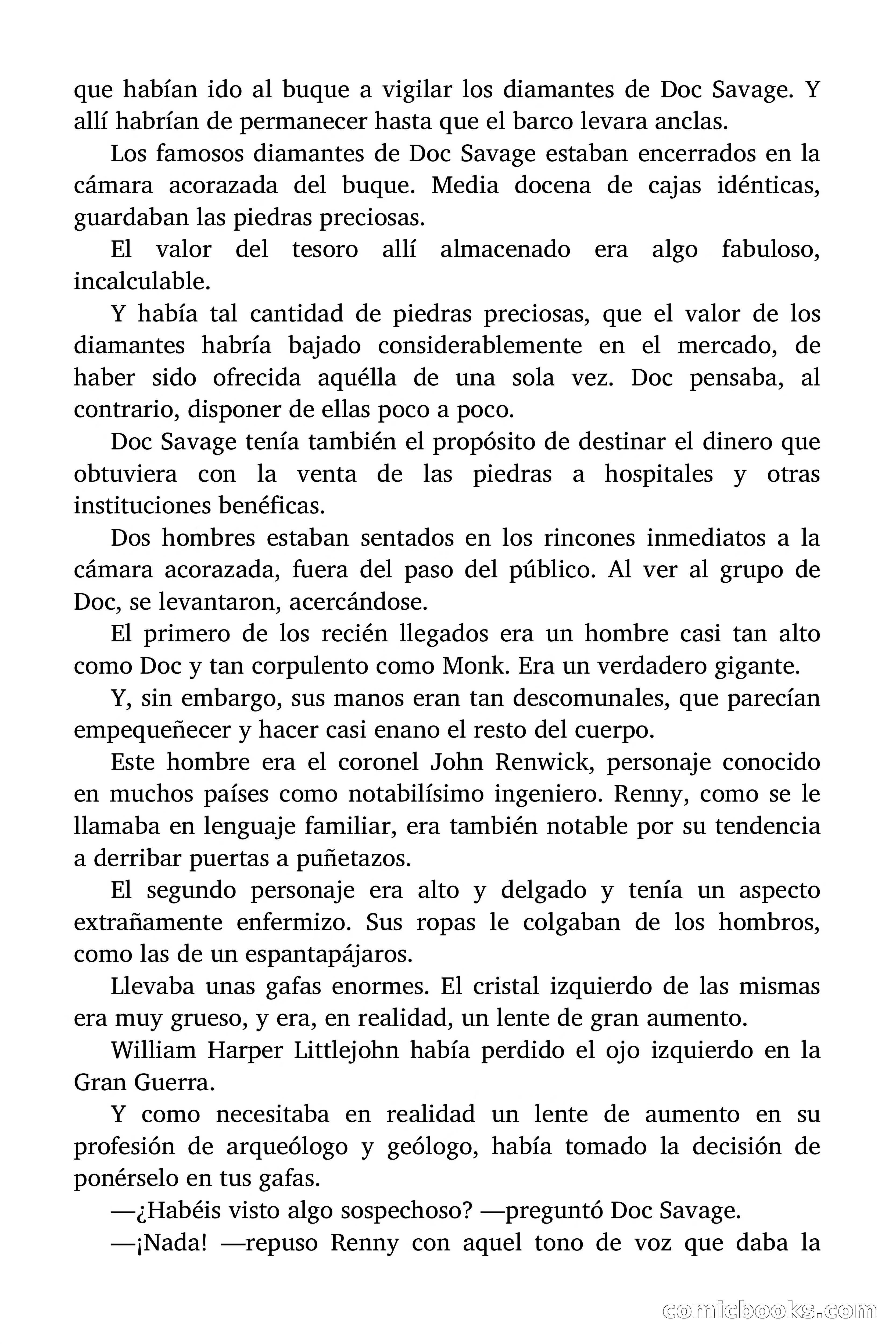 Doc Savage: El ogro del mar de los Sargazos — page 44 of 206