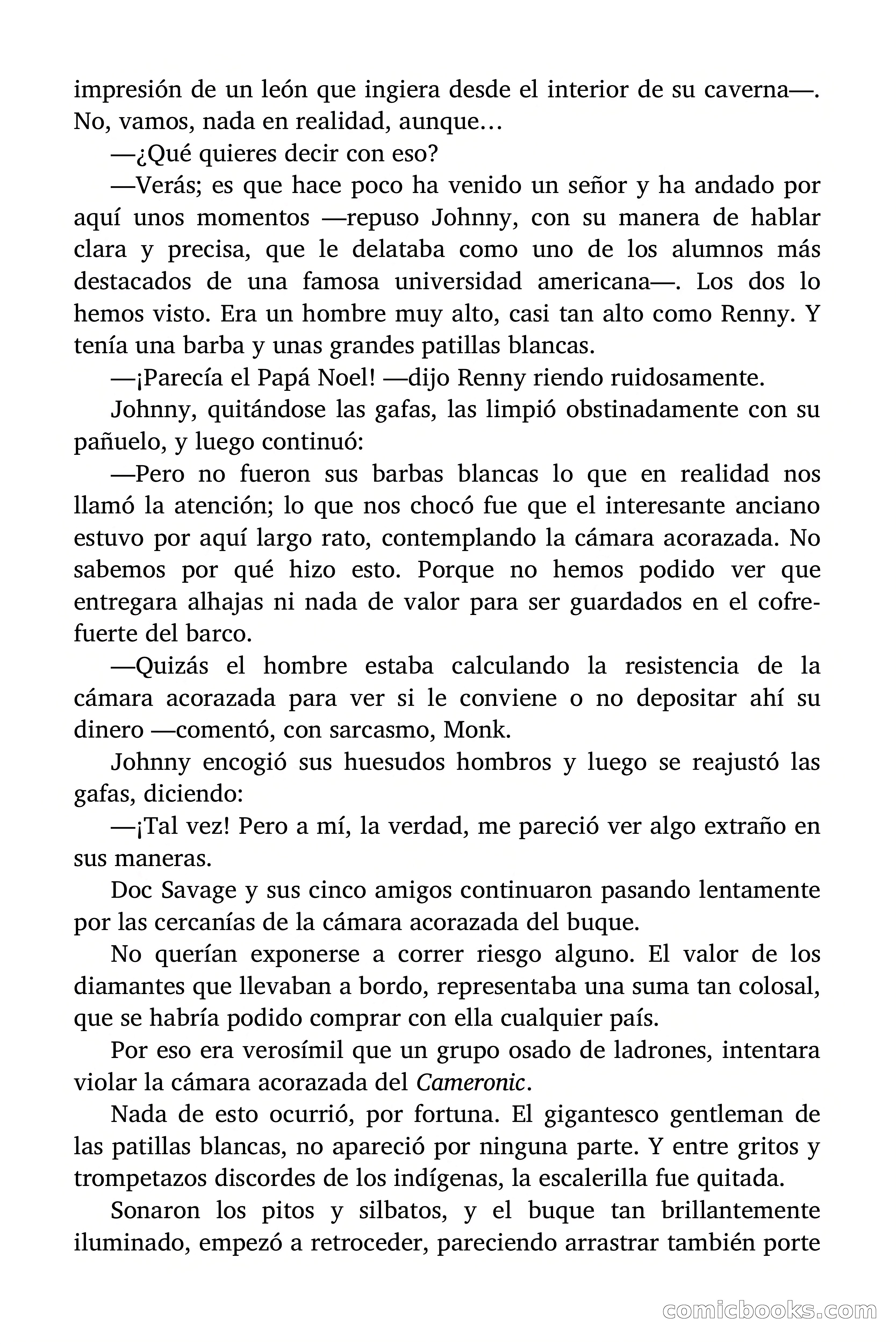 Doc Savage: El ogro del mar de los Sargazos — page 45 of 206