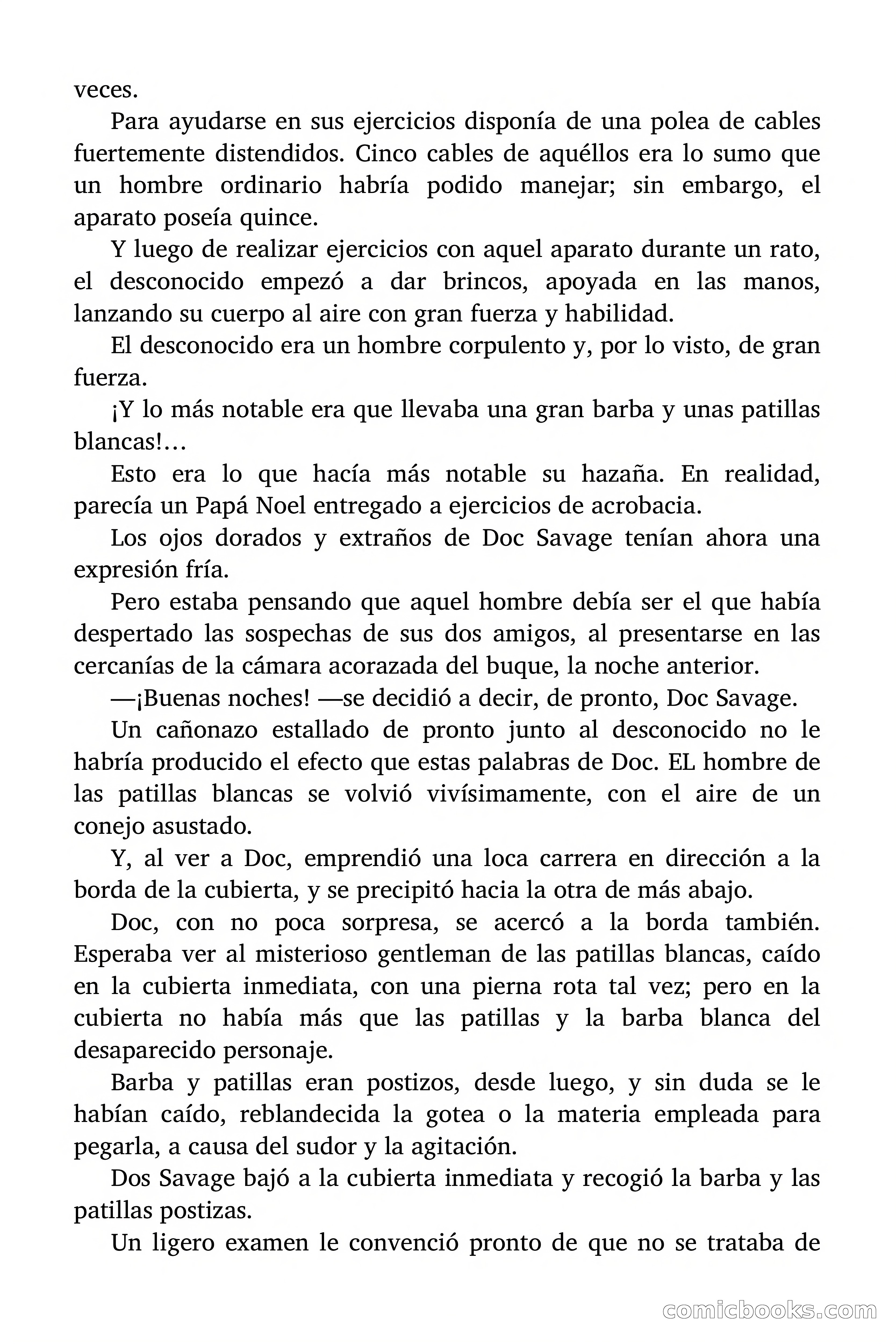 Doc Savage: El ogro del mar de los Sargazos — page 49 of 206