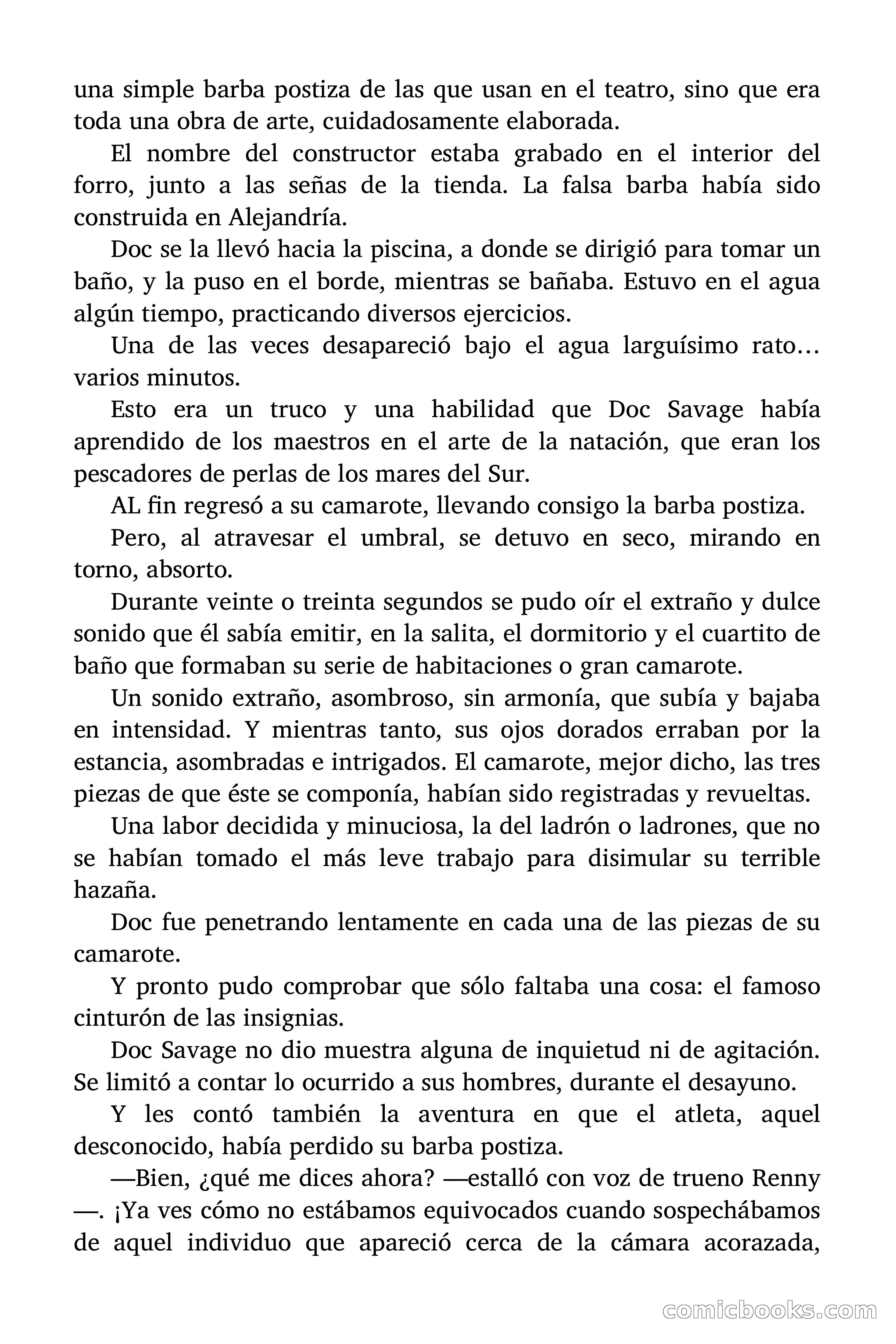 Doc Savage: El ogro del mar de los Sargazos — page 50 of 206