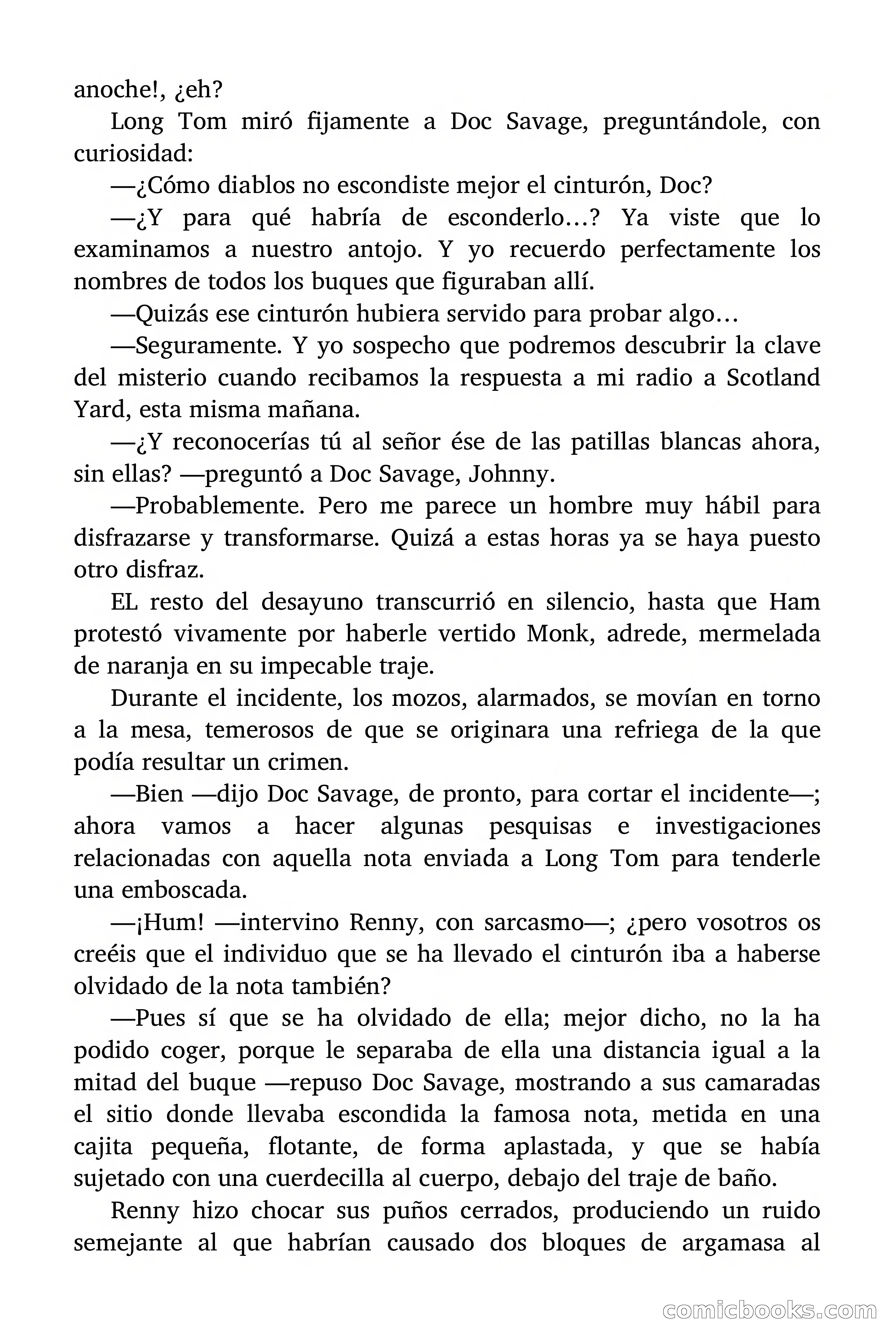 Doc Savage: El ogro del mar de los Sargazos — page 51 of 206
