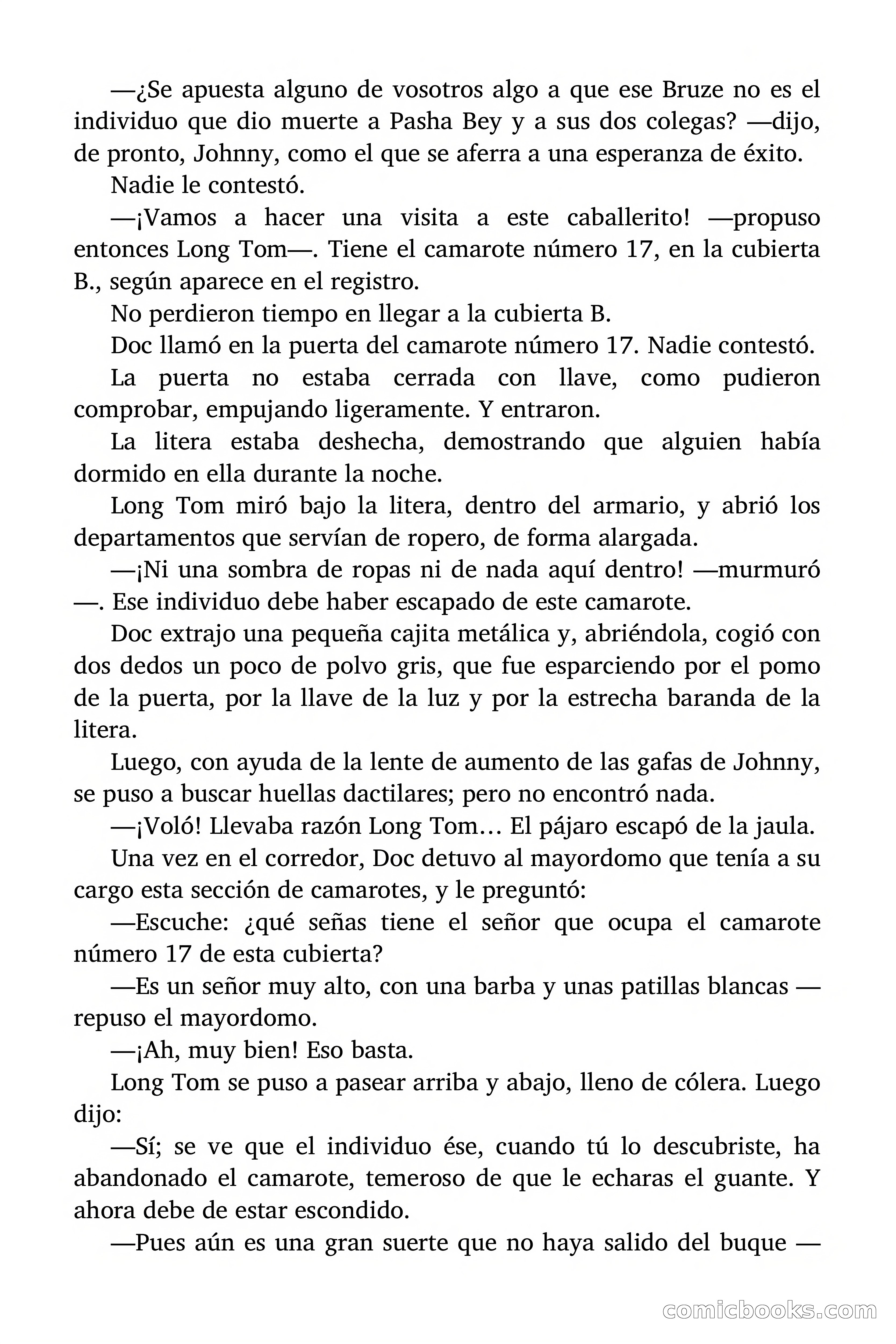 Doc Savage: El ogro del mar de los Sargazos — page 53 of 206