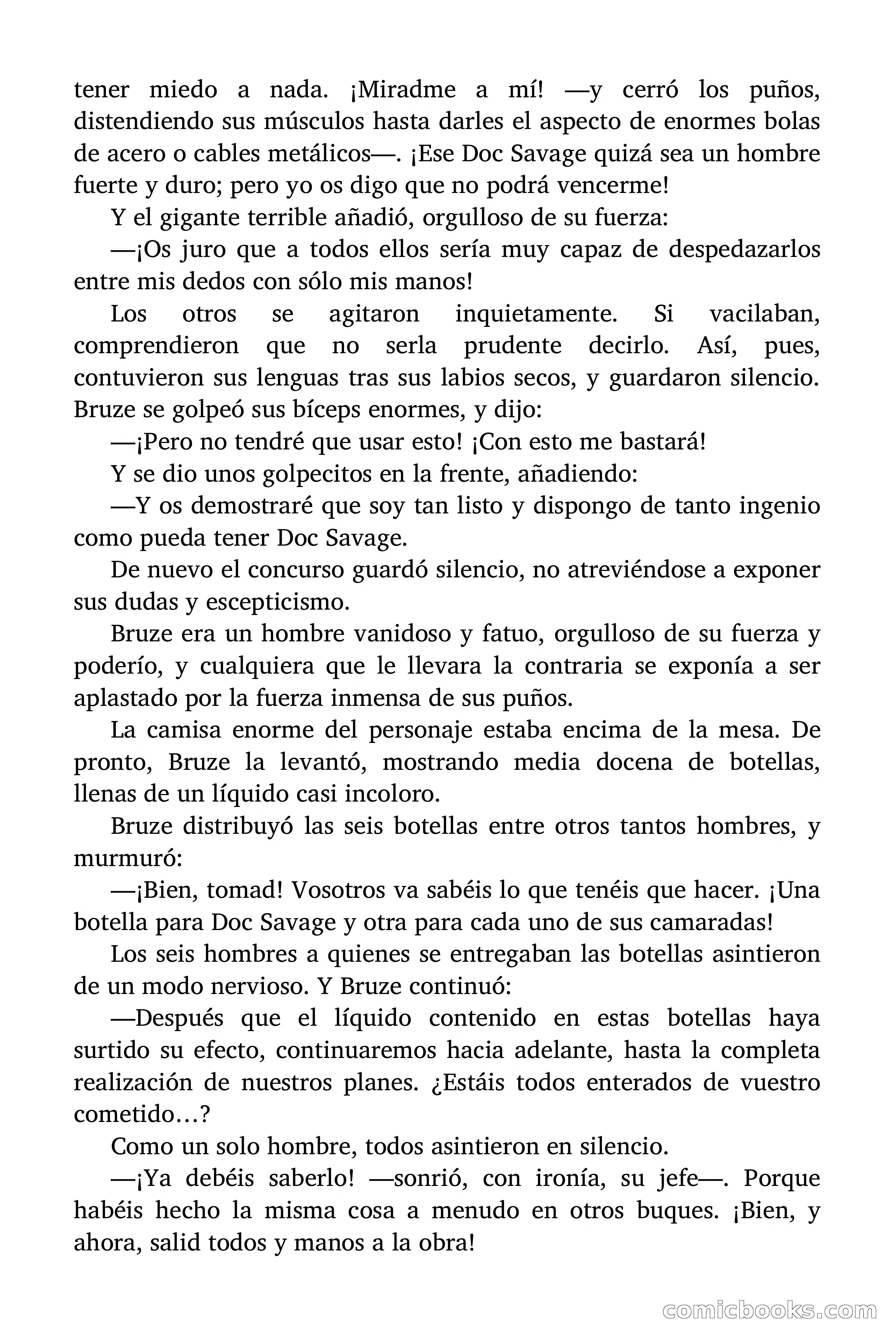 Doc Savage: El ogro del mar de los Sargazos — page 61 of 206