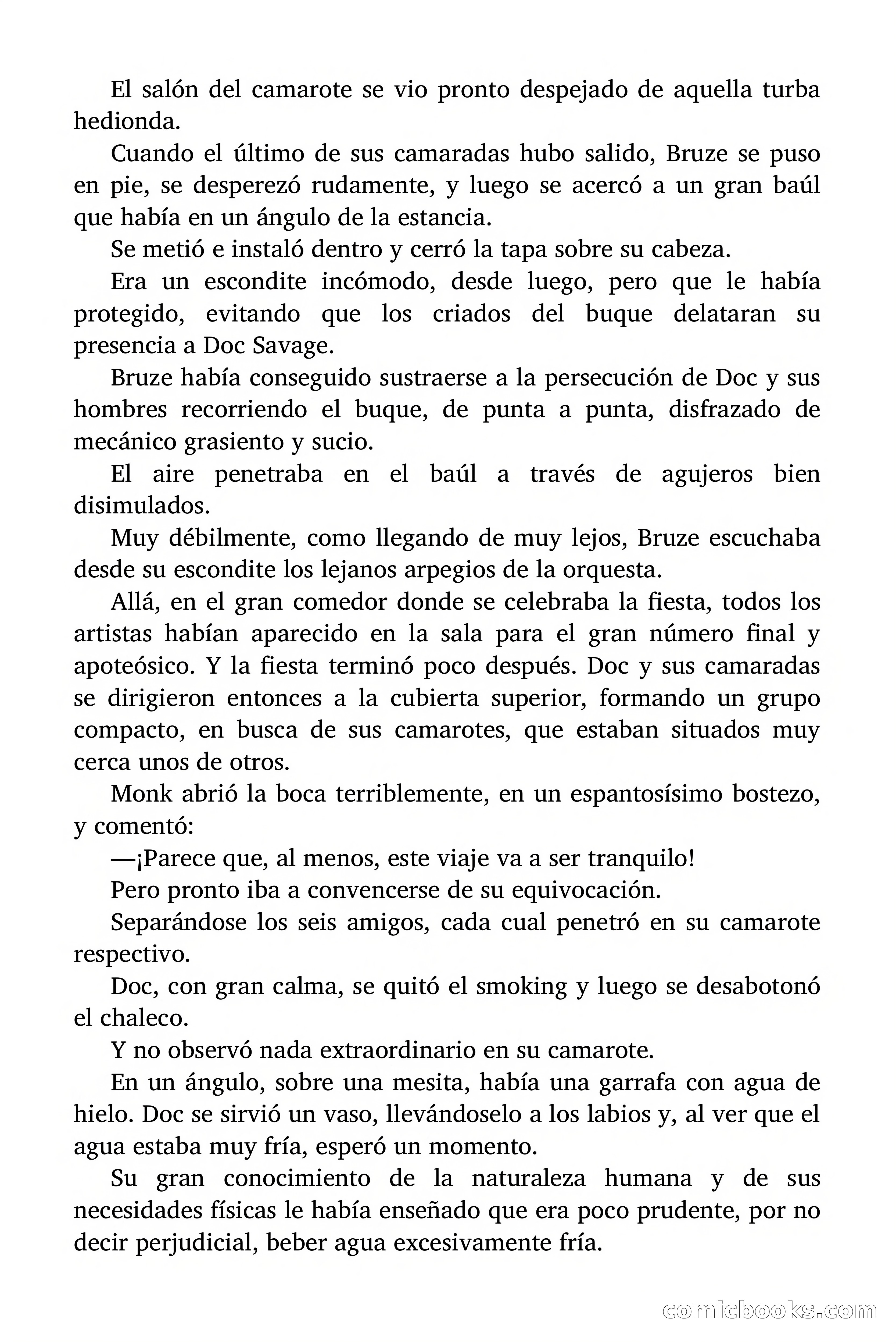 Doc Savage: El ogro del mar de los Sargazos — page 62 of 206