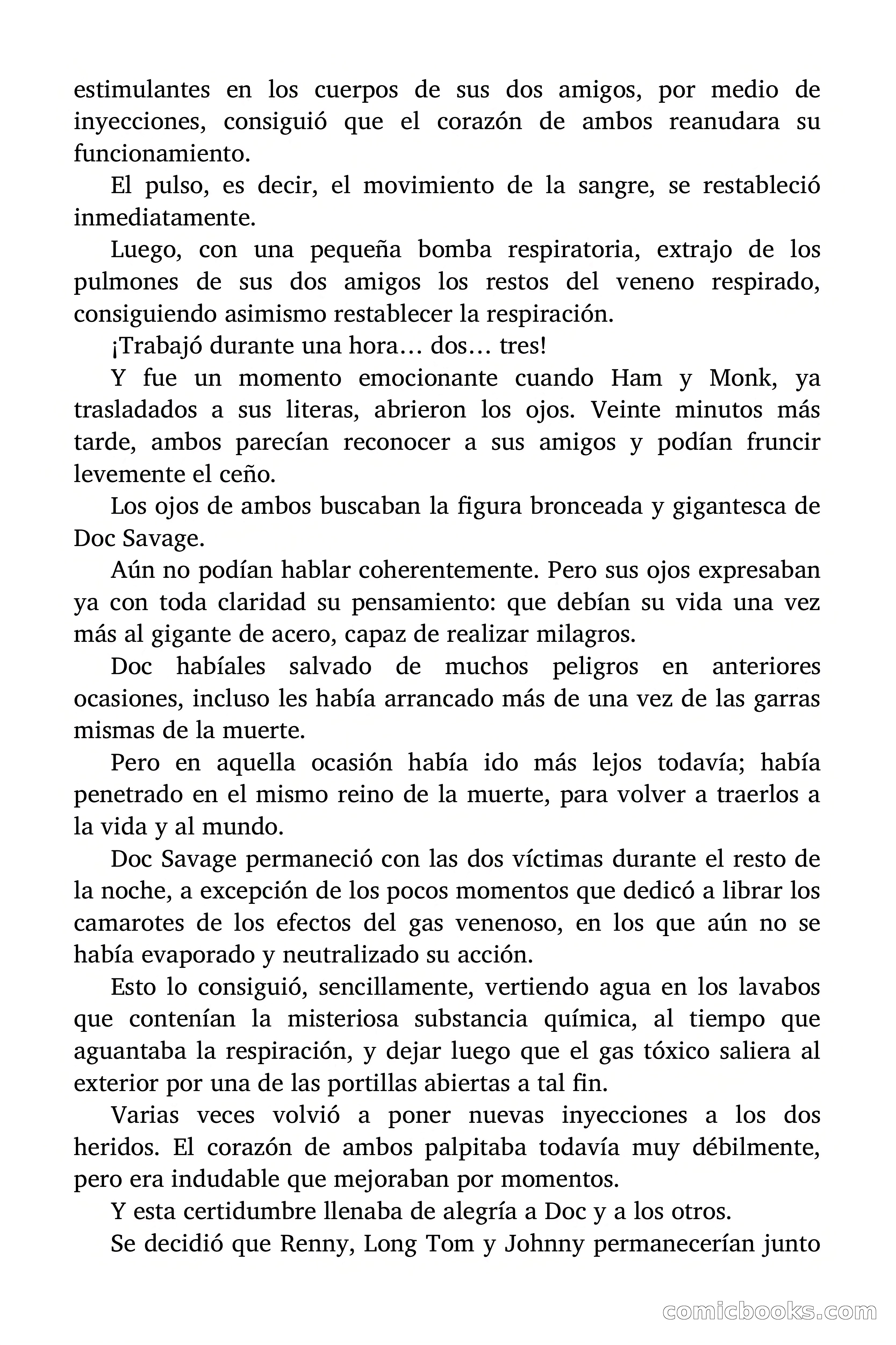Doc Savage: El ogro del mar de los Sargazos — page 65 of 206