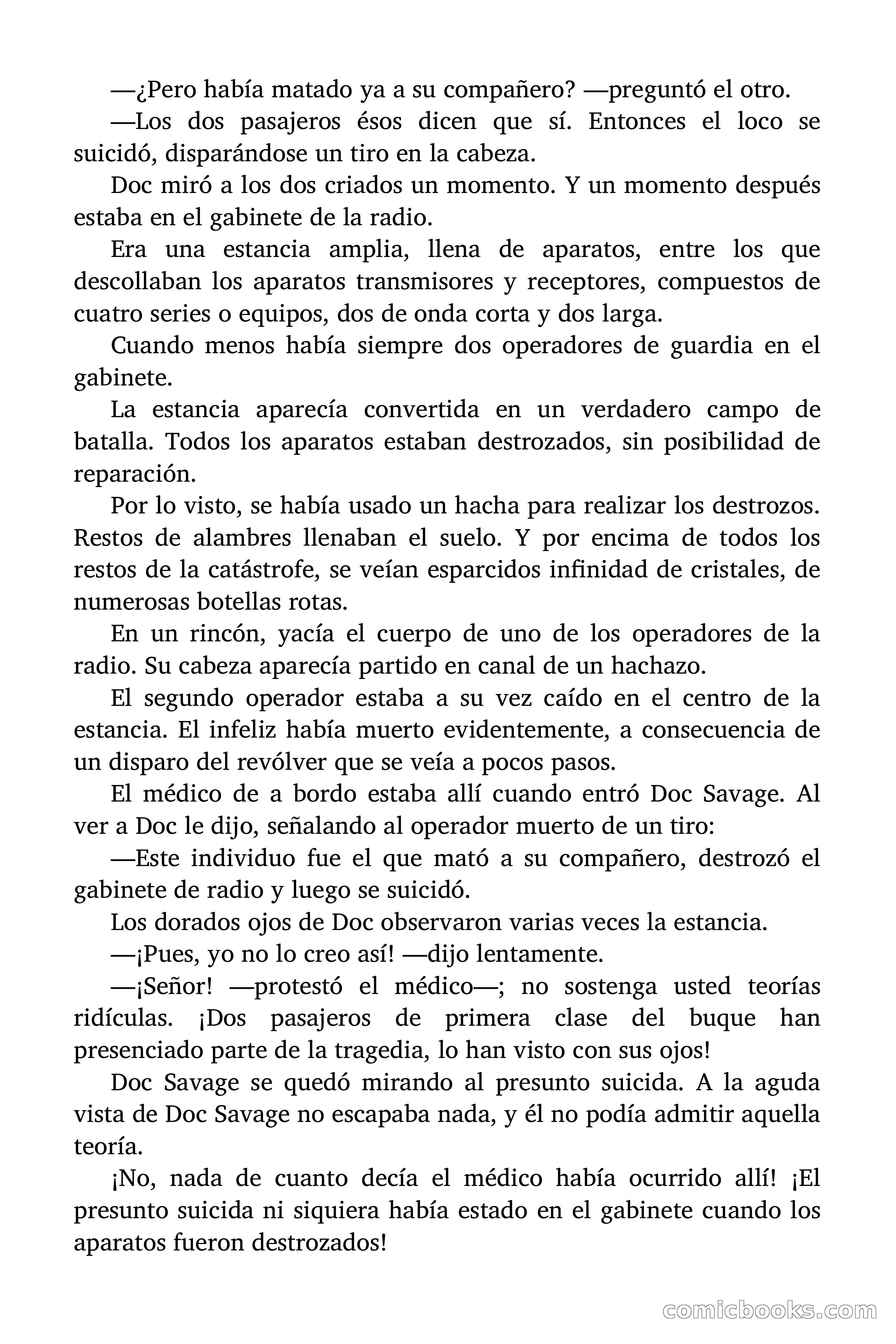 Doc Savage: El ogro del mar de los Sargazos — page 67 of 206