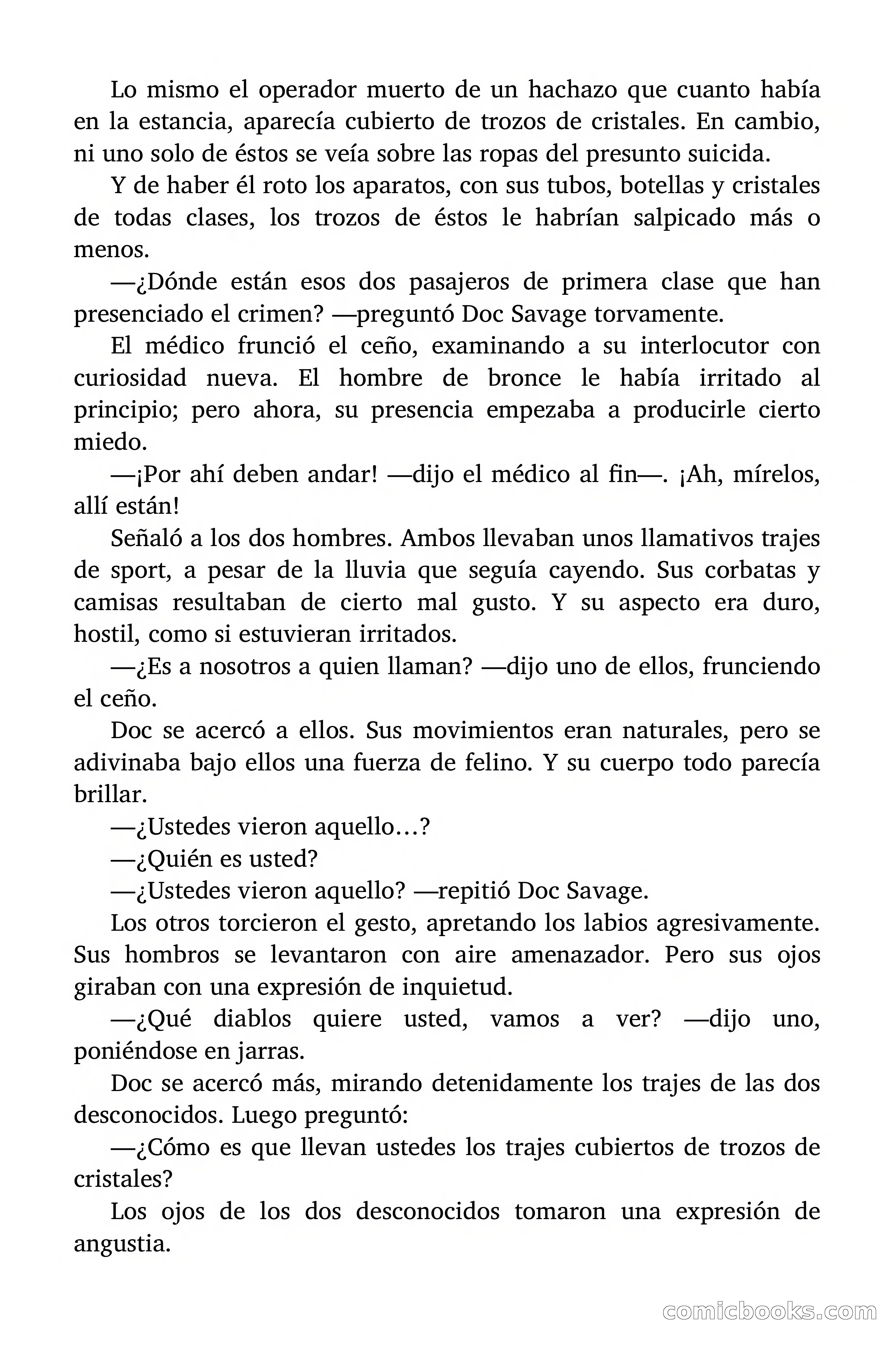 Doc Savage: El ogro del mar de los Sargazos — page 68 of 206