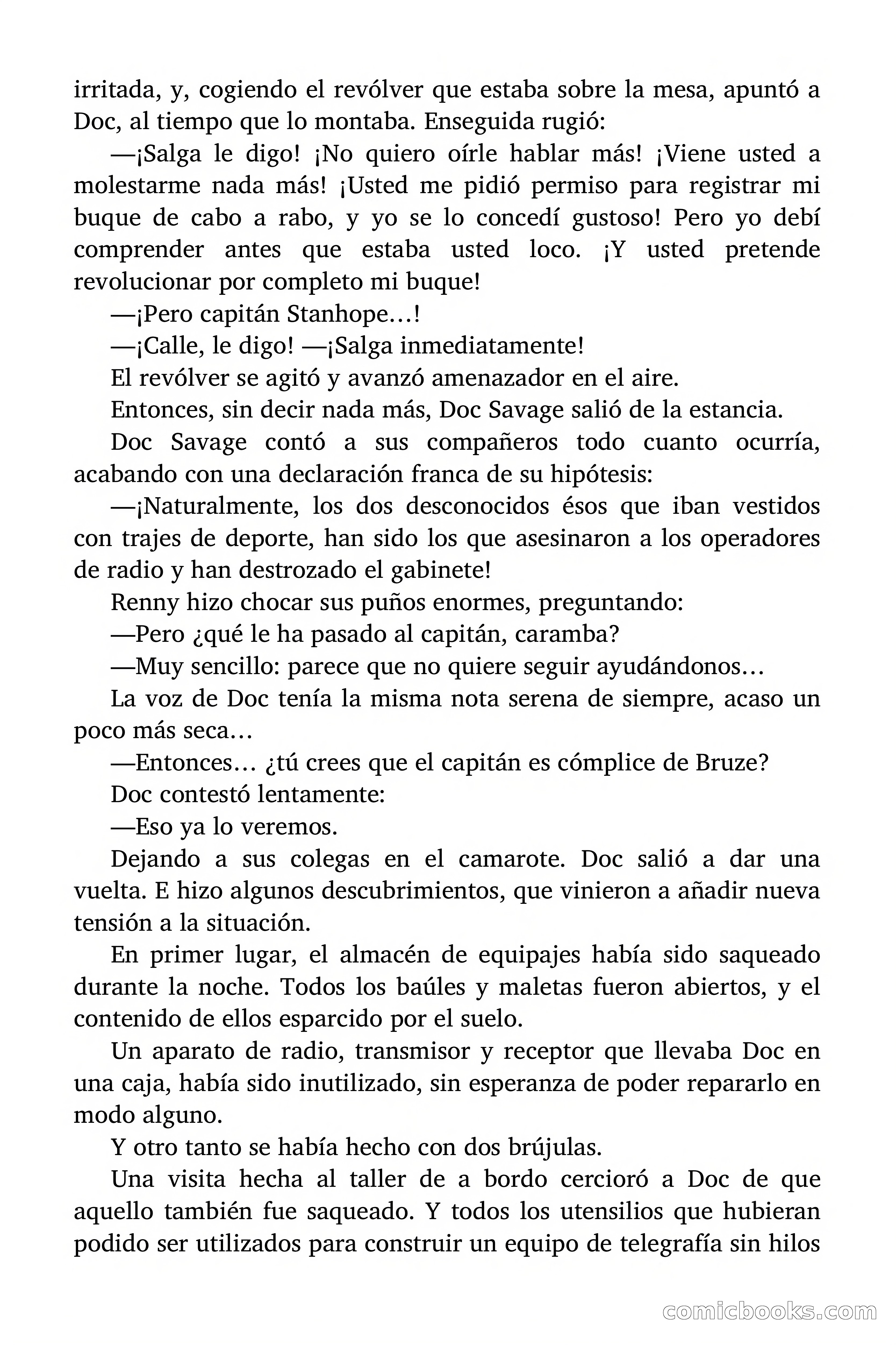 Doc Savage: El ogro del mar de los Sargazos — page 71 of 206