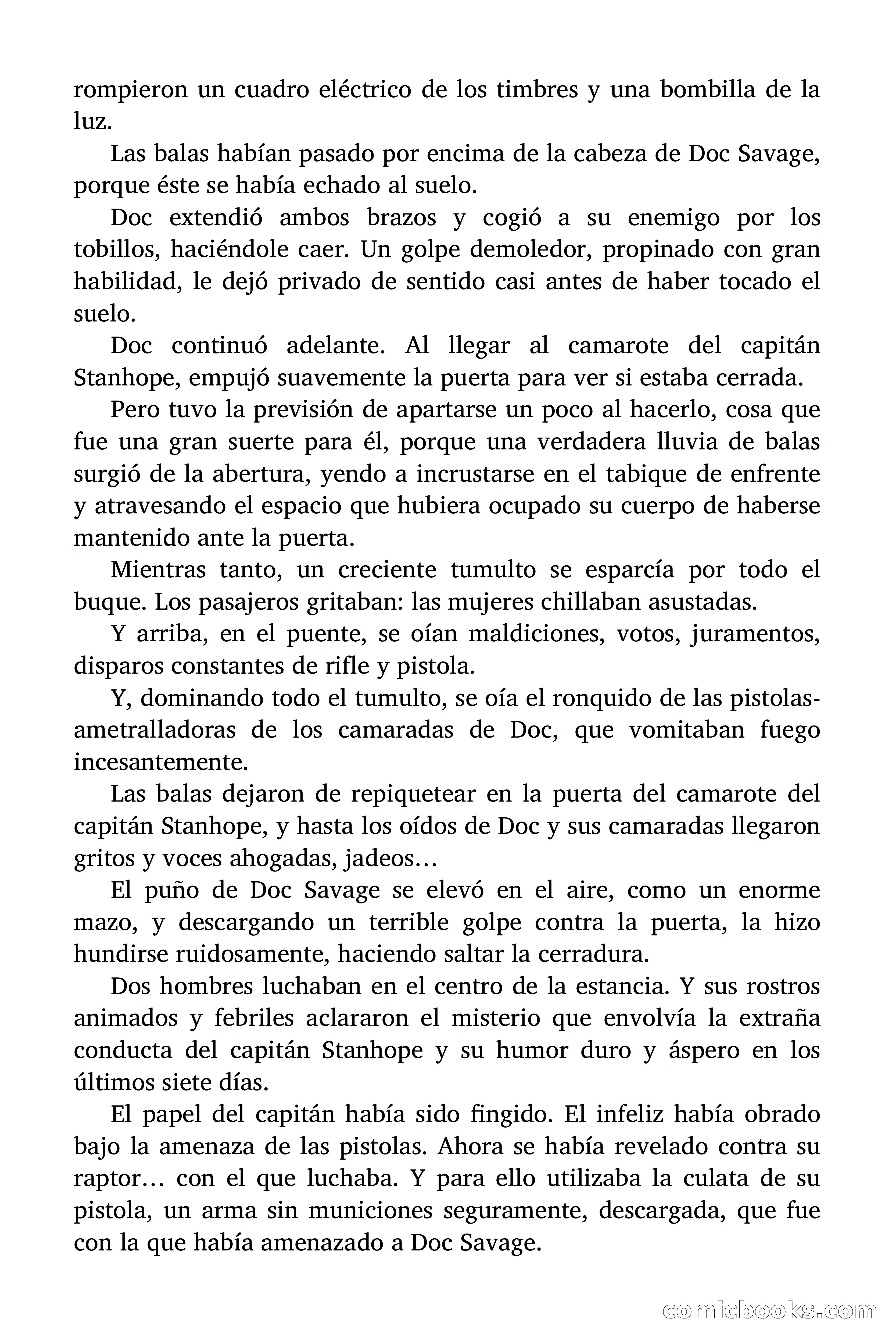 Doc Savage: El ogro del mar de los Sargazos — page 77 of 206