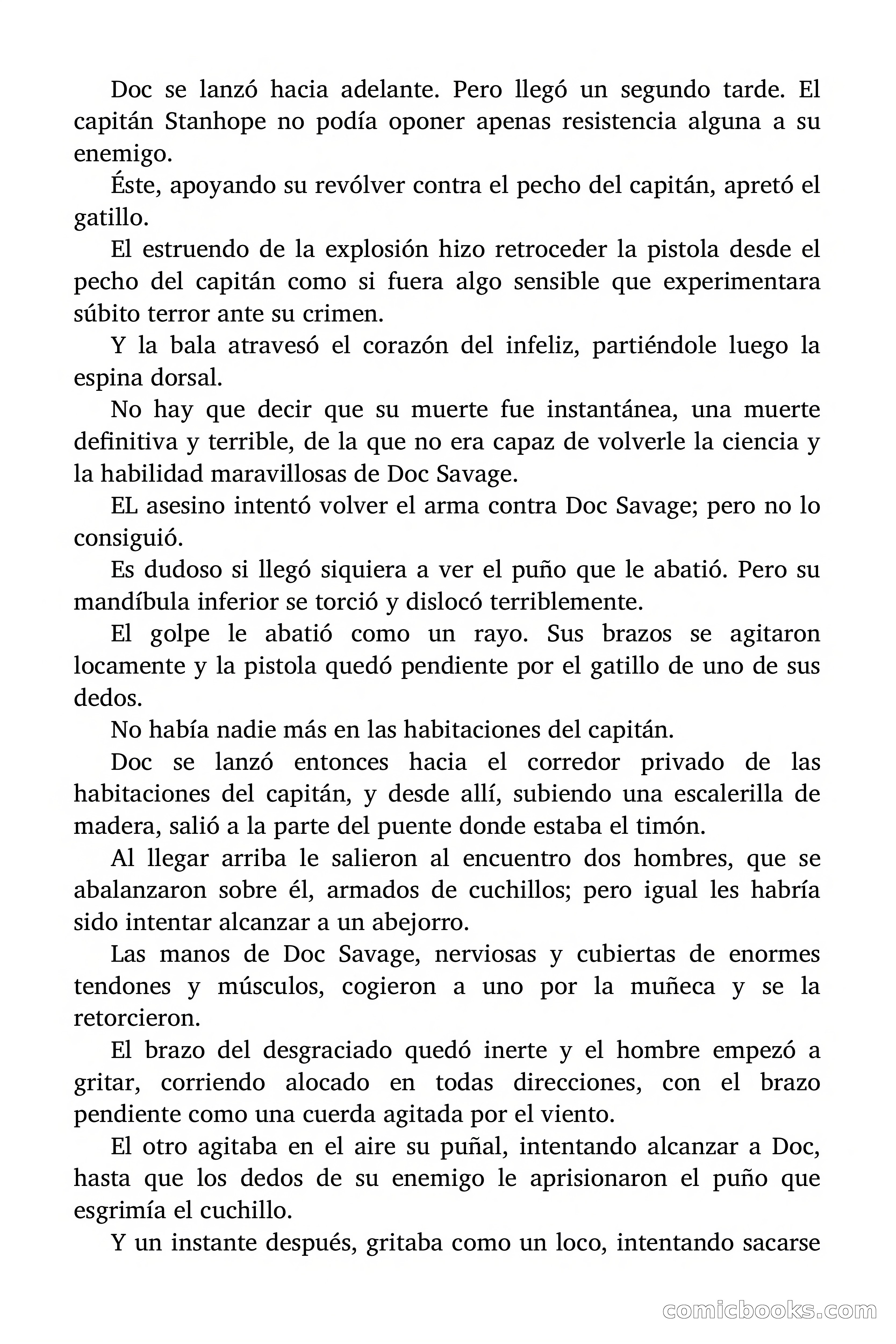 Doc Savage: El ogro del mar de los Sargazos — page 78 of 206