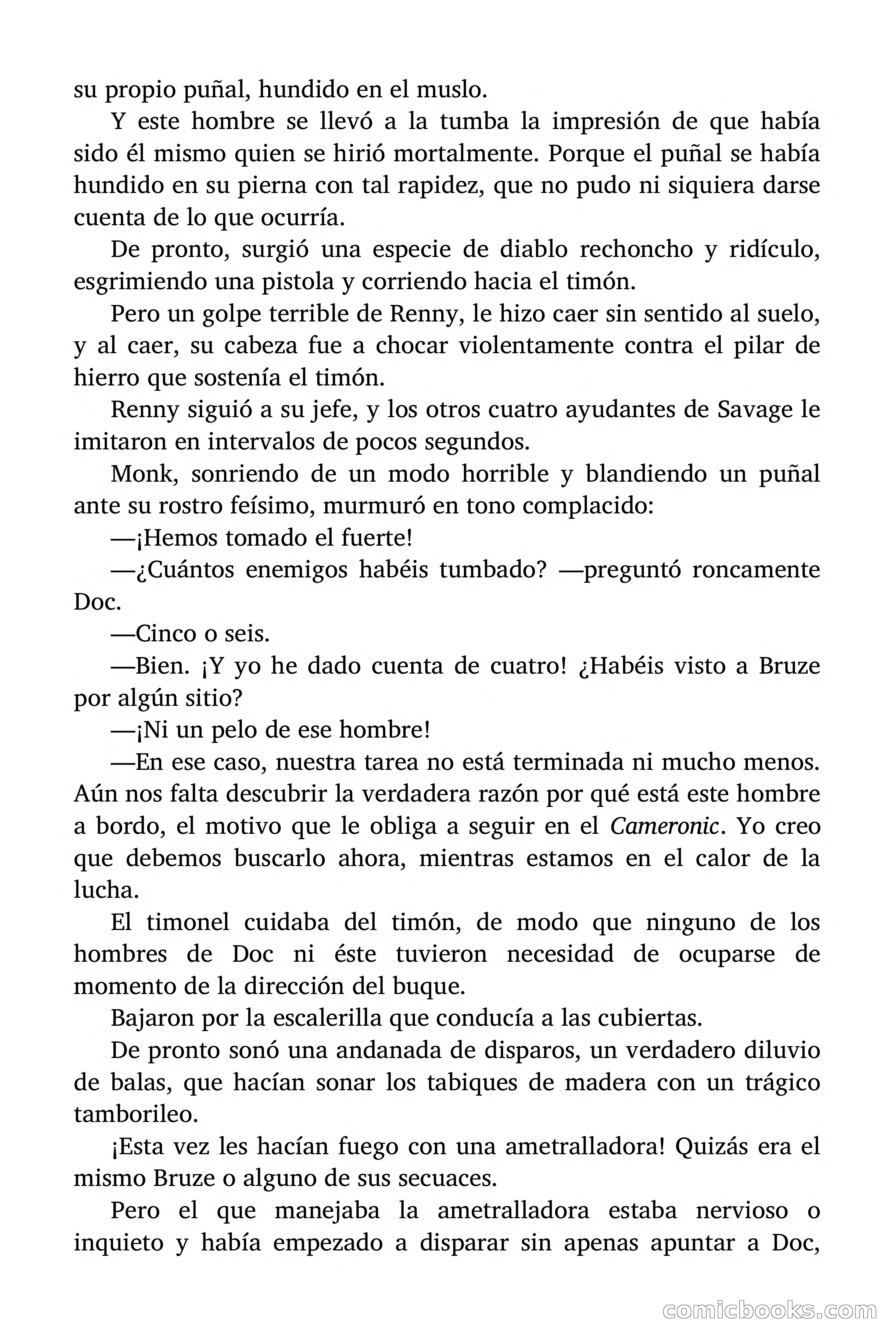 Doc Savage: El ogro del mar de los Sargazos — page 79 of 206