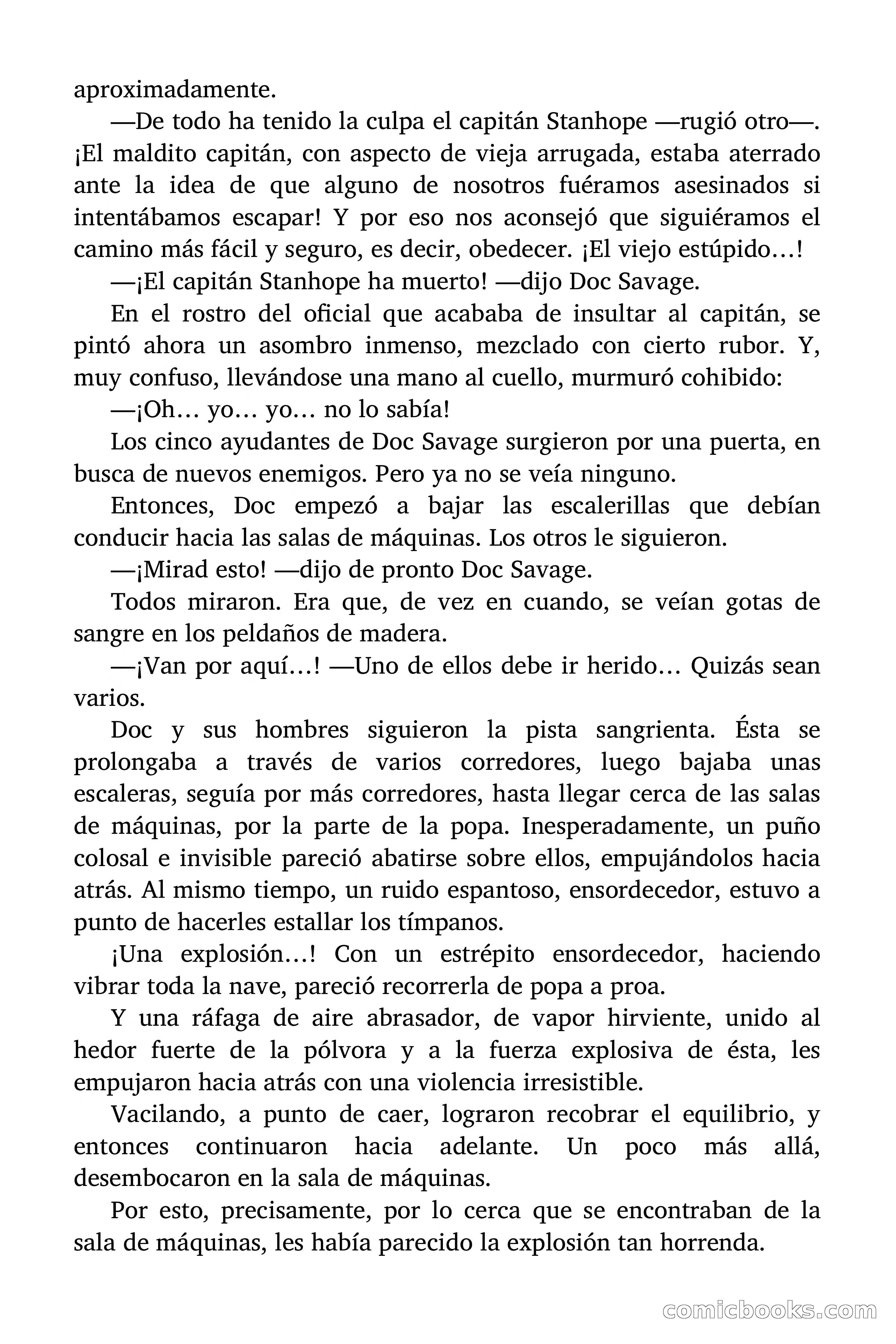 Doc Savage: El ogro del mar de los Sargazos — page 81 of 206