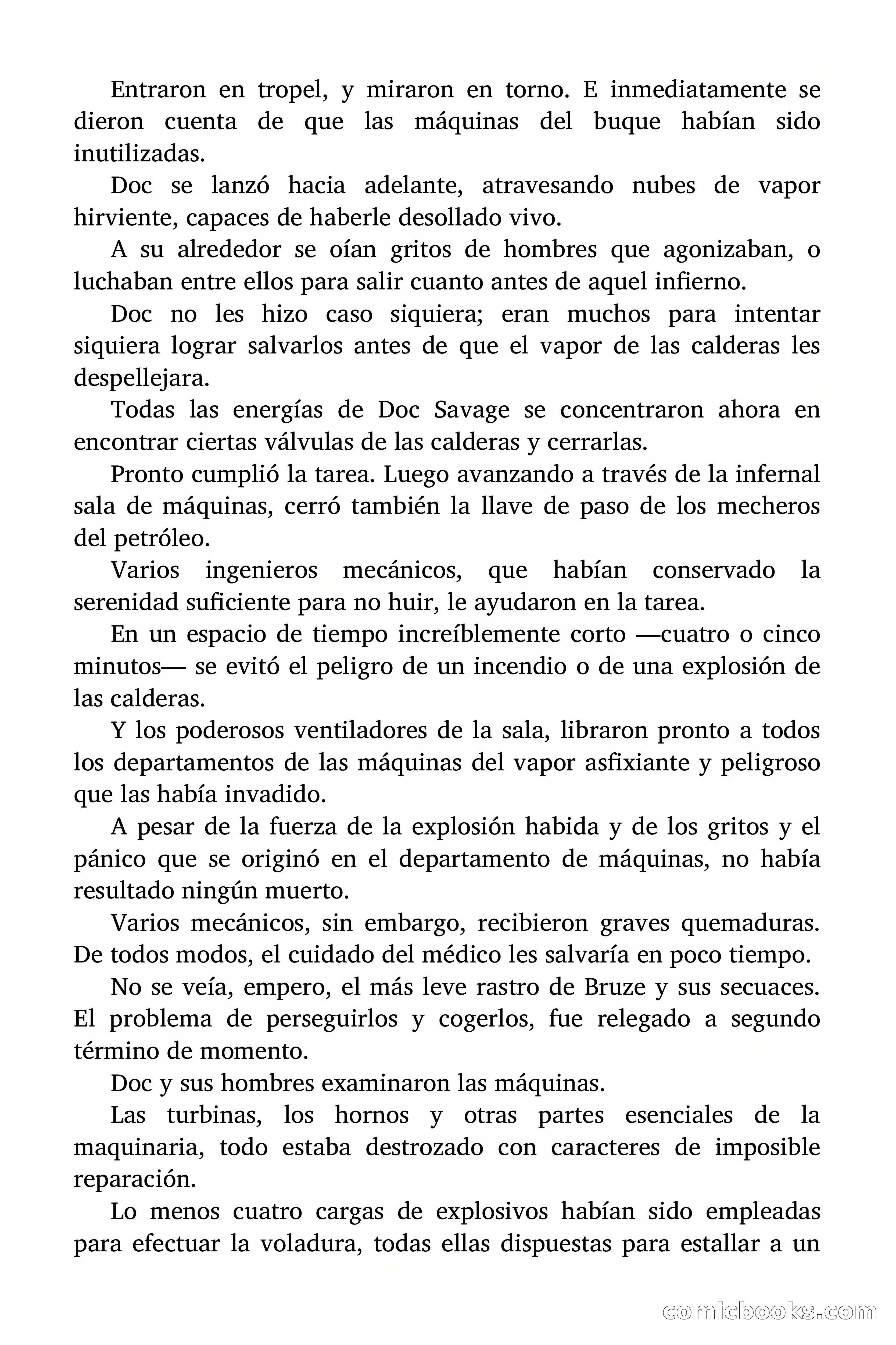 Doc Savage: El ogro del mar de los Sargazos — page 82 of 206