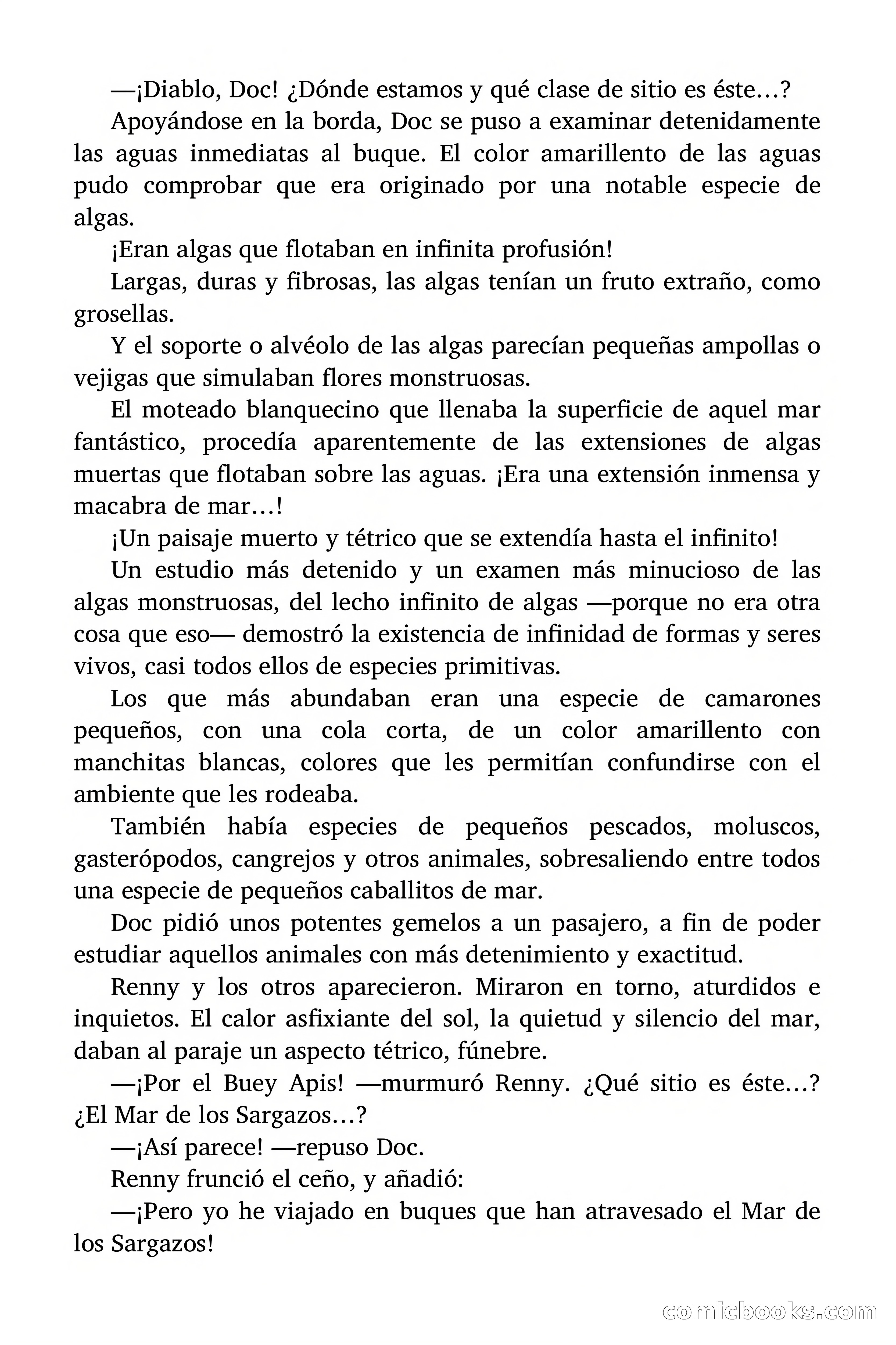 Doc Savage: El ogro del mar de los Sargazos — page 84 of 206