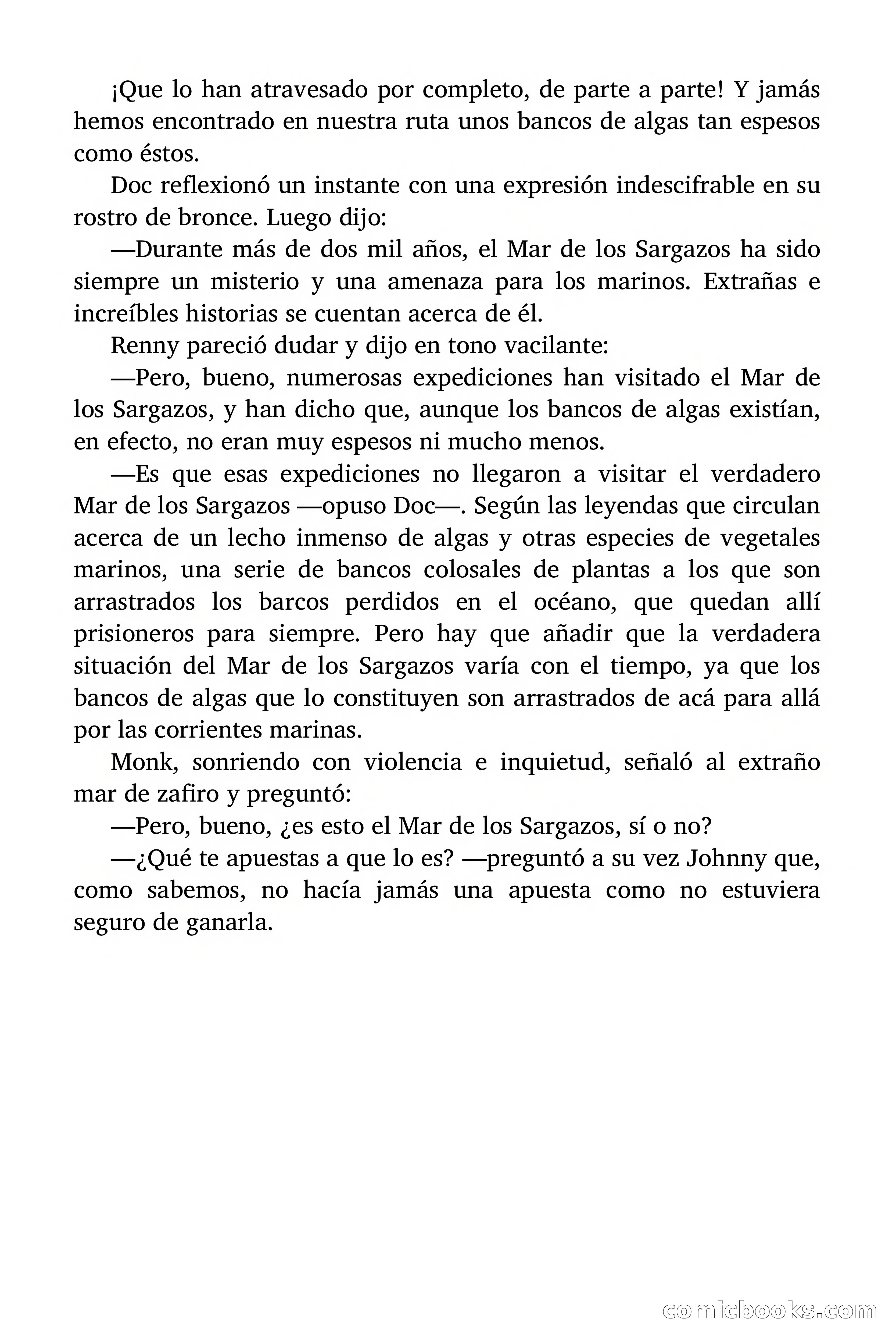Doc Savage: El ogro del mar de los Sargazos — page 85 of 206