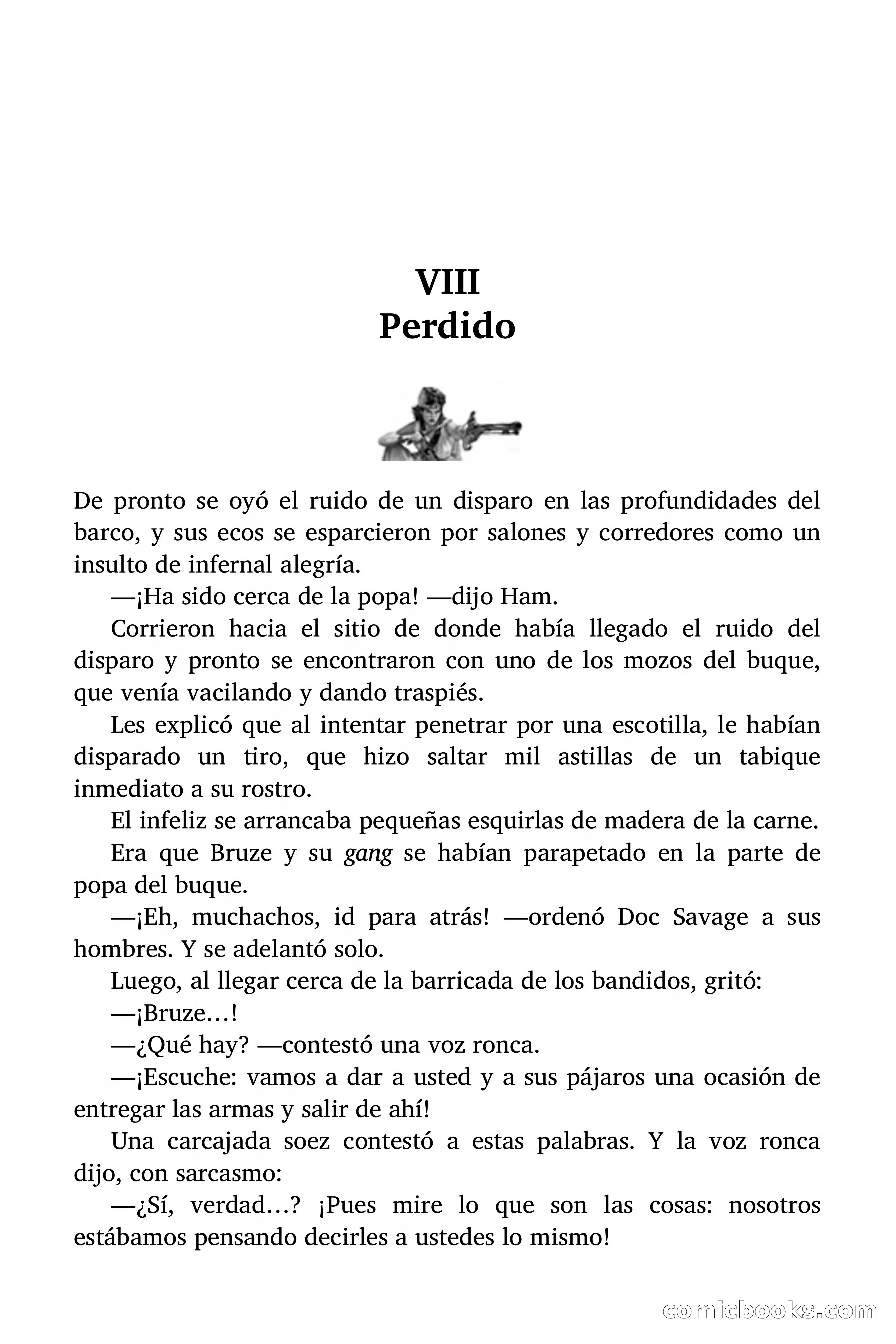 Doc Savage: El ogro del mar de los Sargazos — page 86 of 206