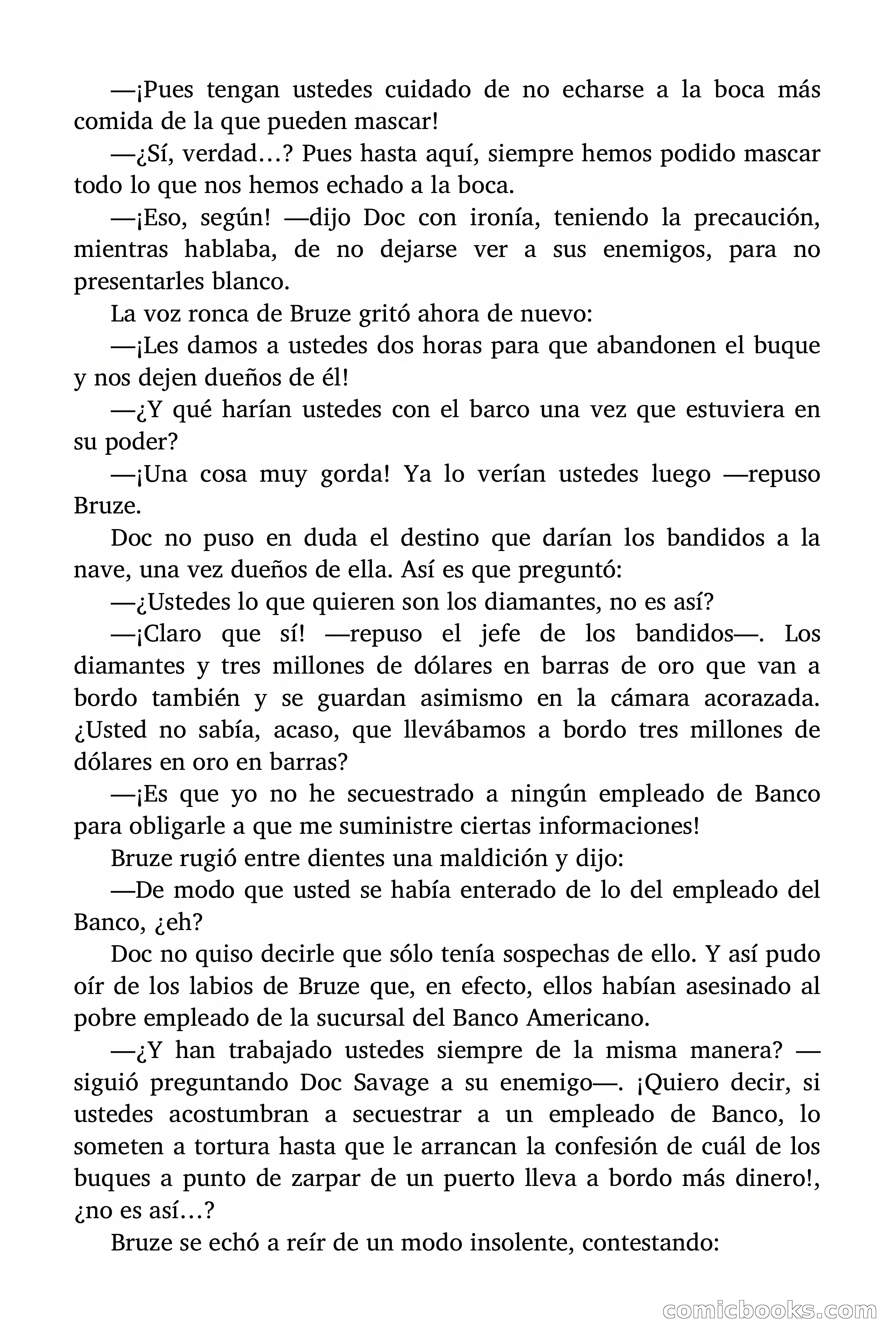 Doc Savage: El ogro del mar de los Sargazos — page 87 of 206
