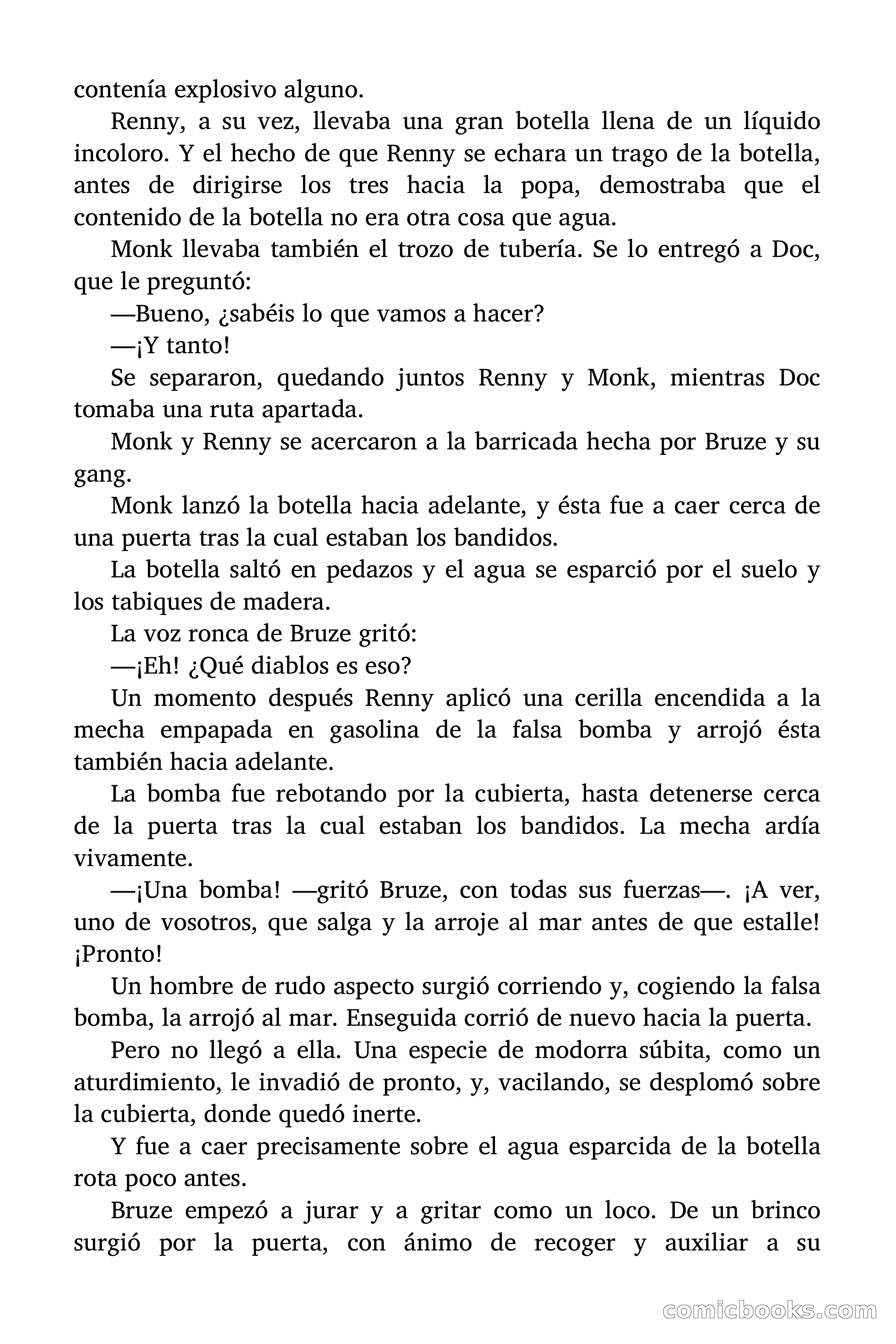 Doc Savage: El ogro del mar de los Sargazos — page 90 of 206