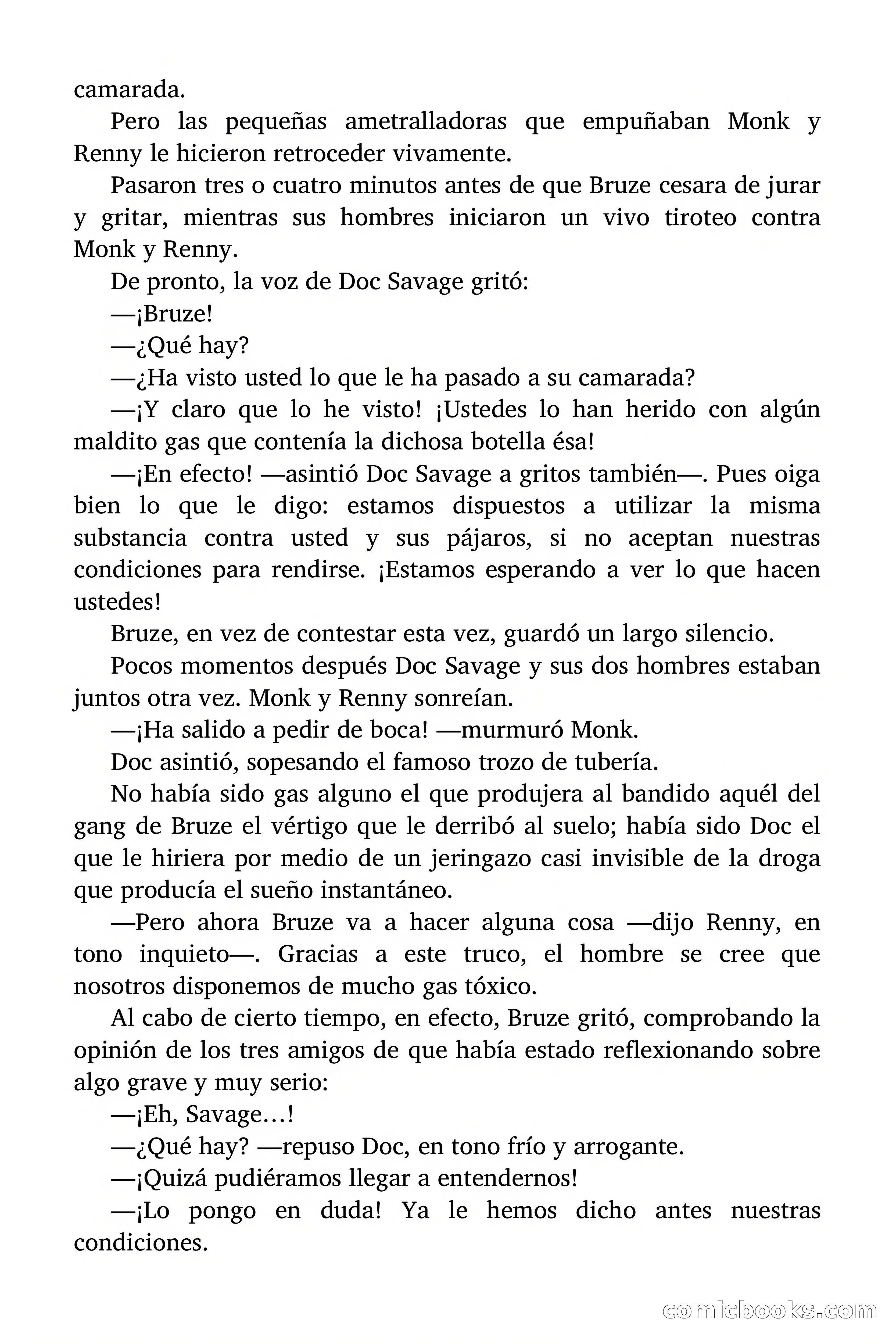 Doc Savage: El ogro del mar de los Sargazos — page 91 of 206