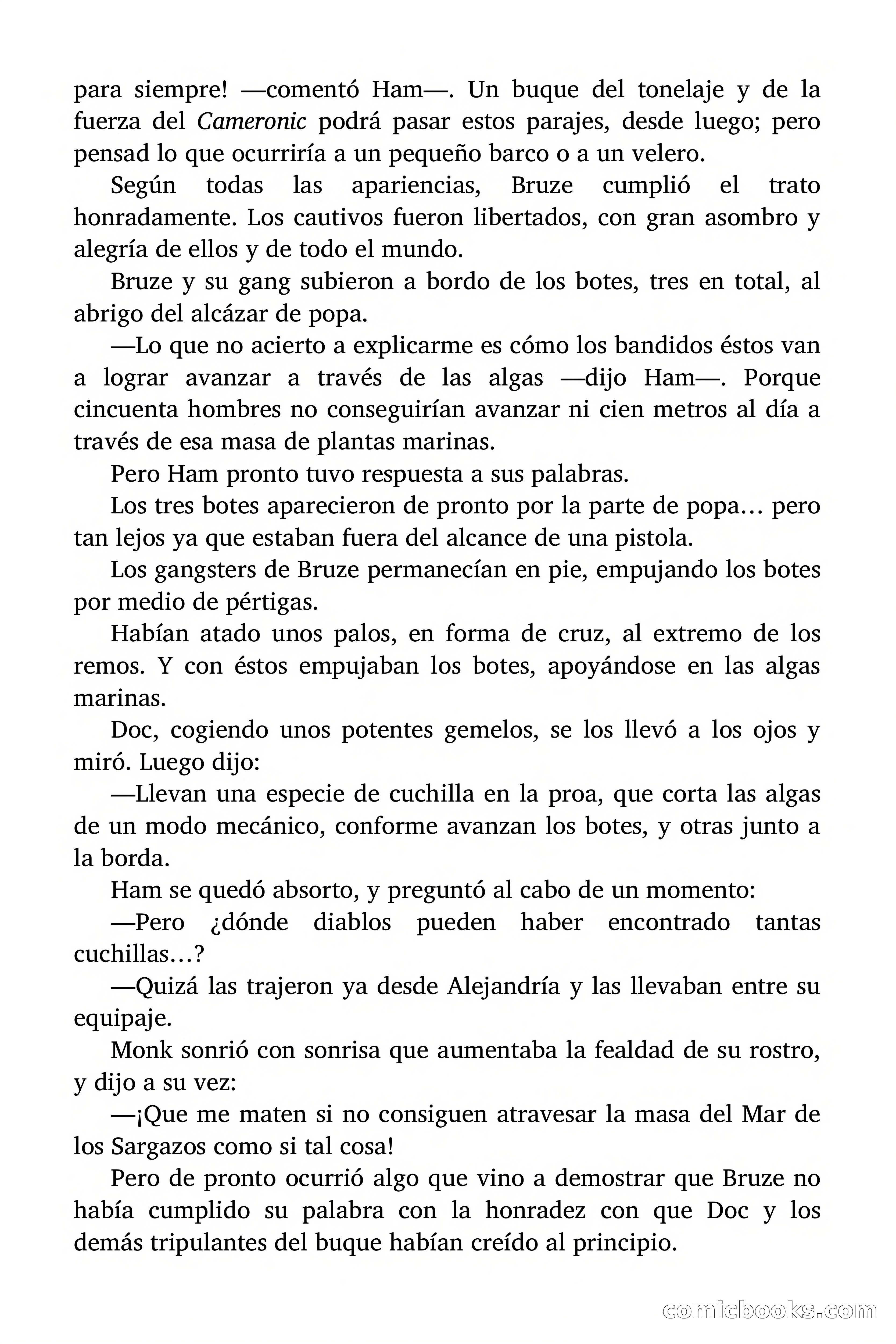 Doc Savage: El ogro del mar de los Sargazos — page 93 of 206