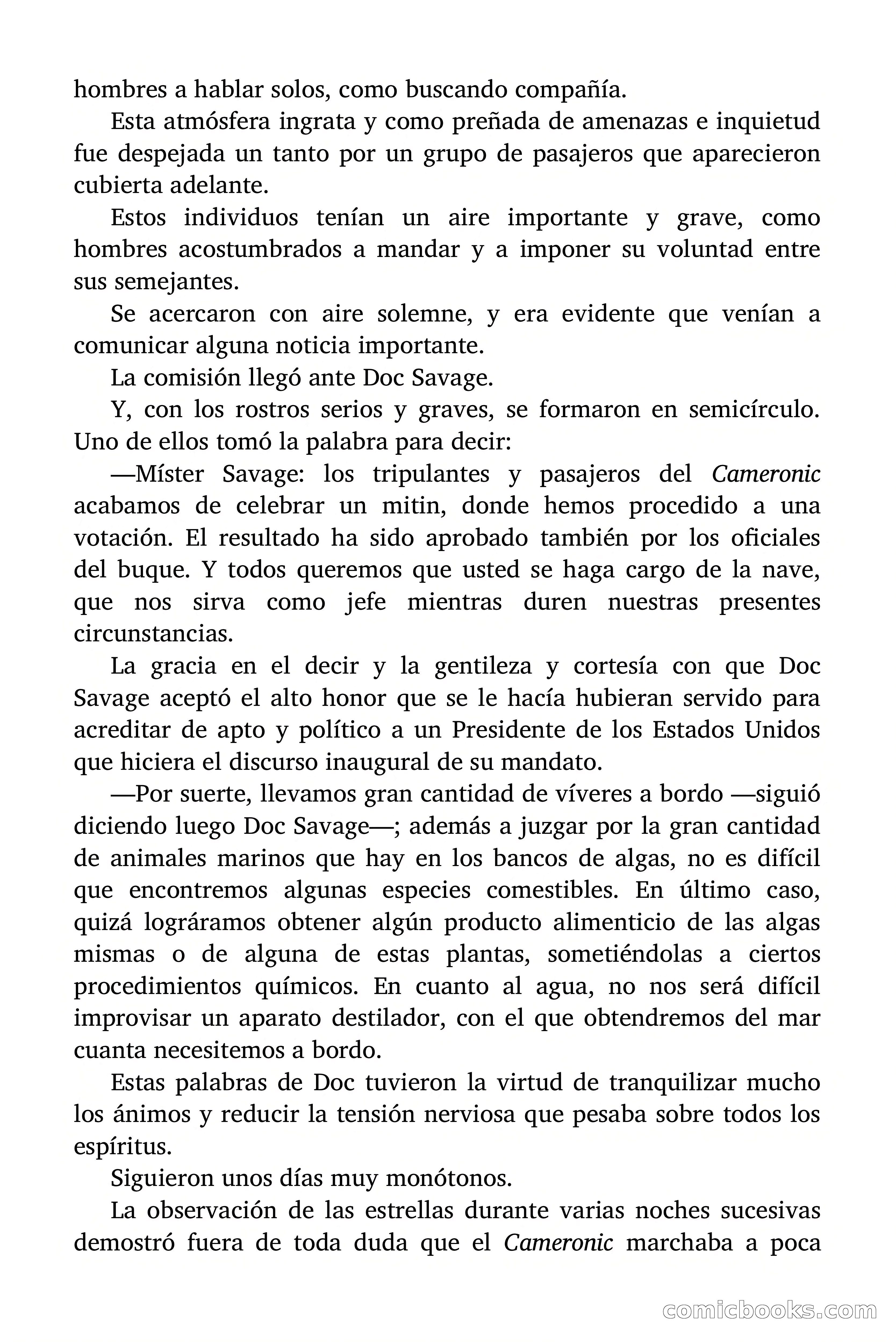Doc Savage: El ogro del mar de los Sargazos — page 96 of 206