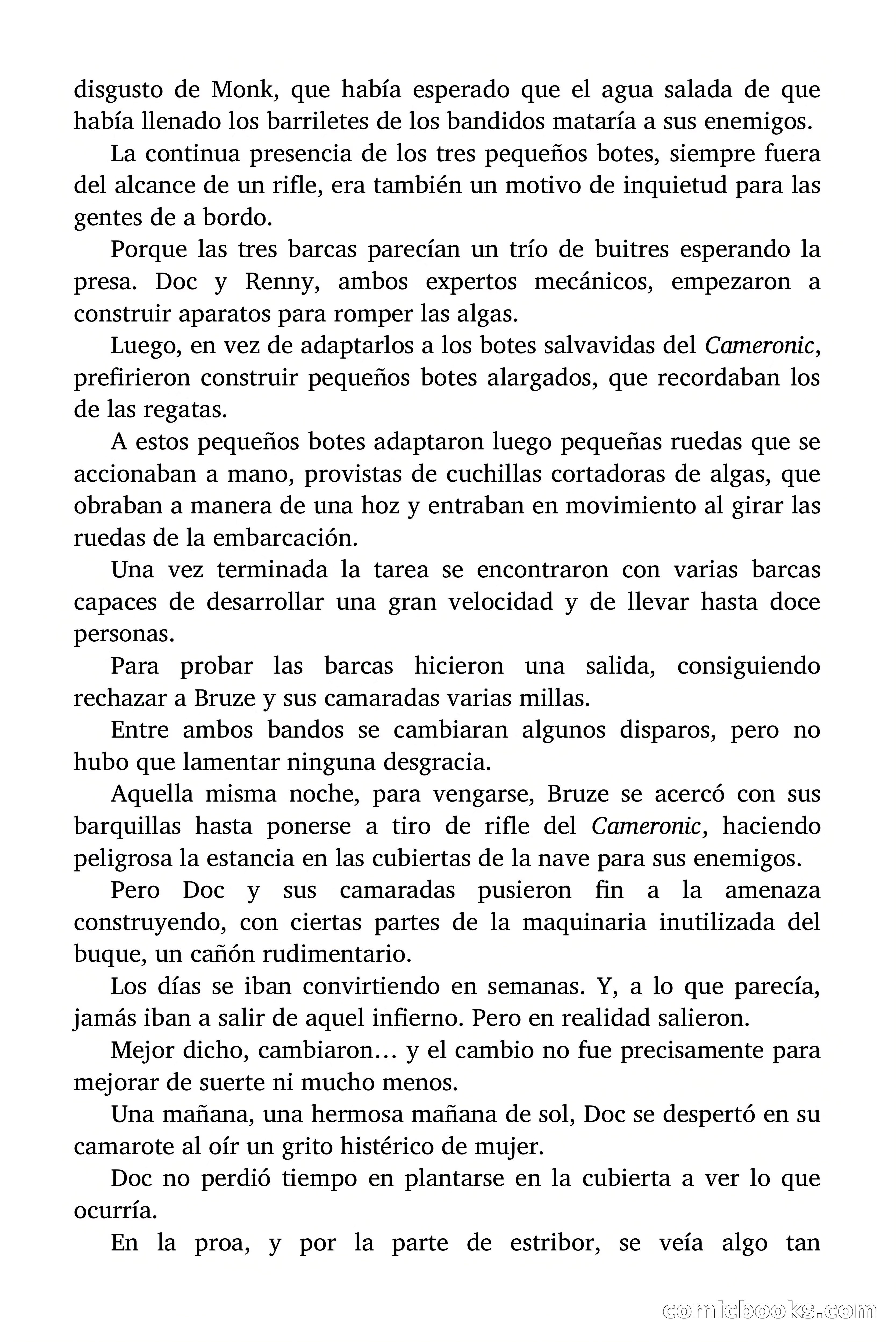 Doc Savage: El ogro del mar de los Sargazos — page 98 of 206