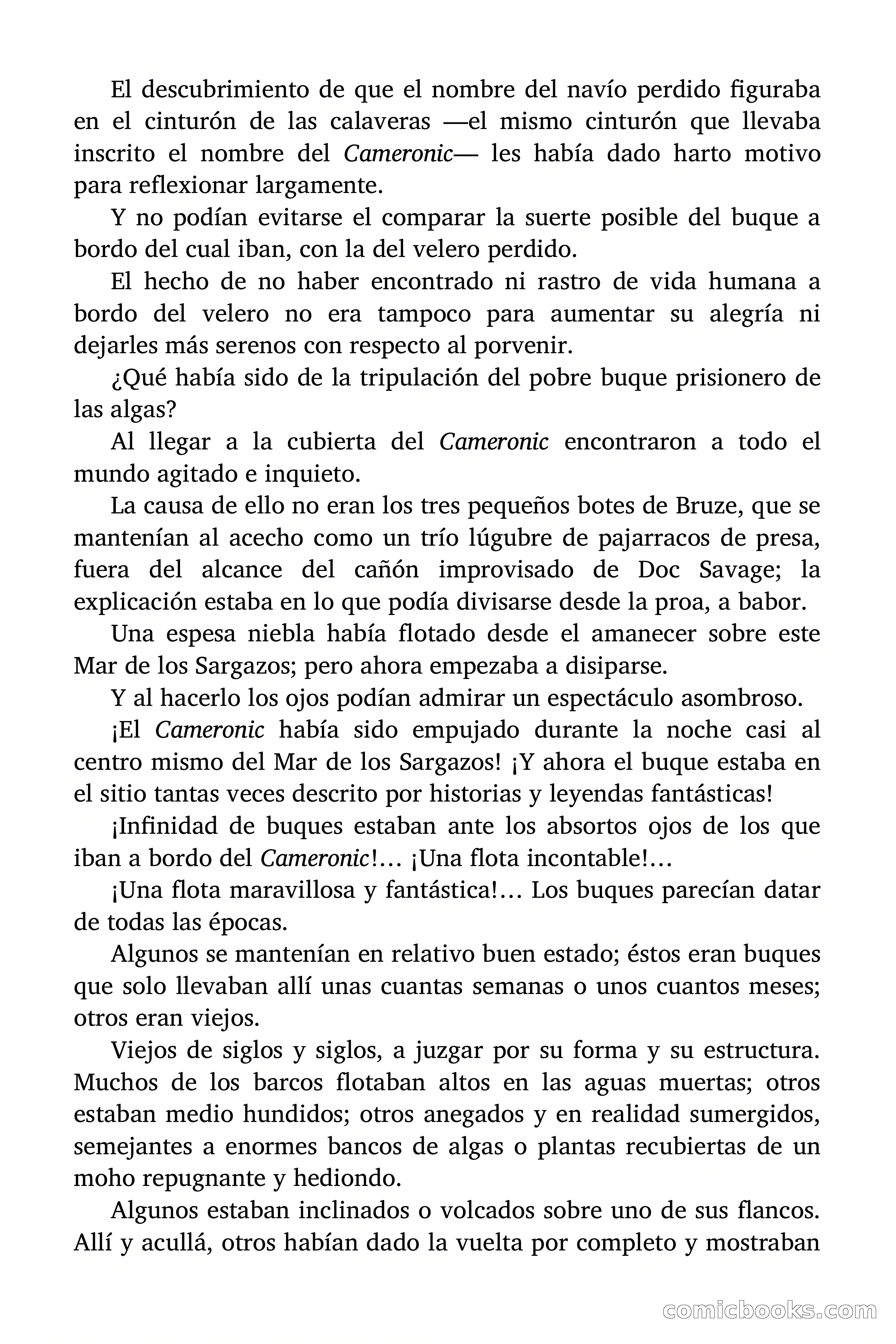 Doc Savage: El ogro del mar de los Sargazos — page 101 of 206