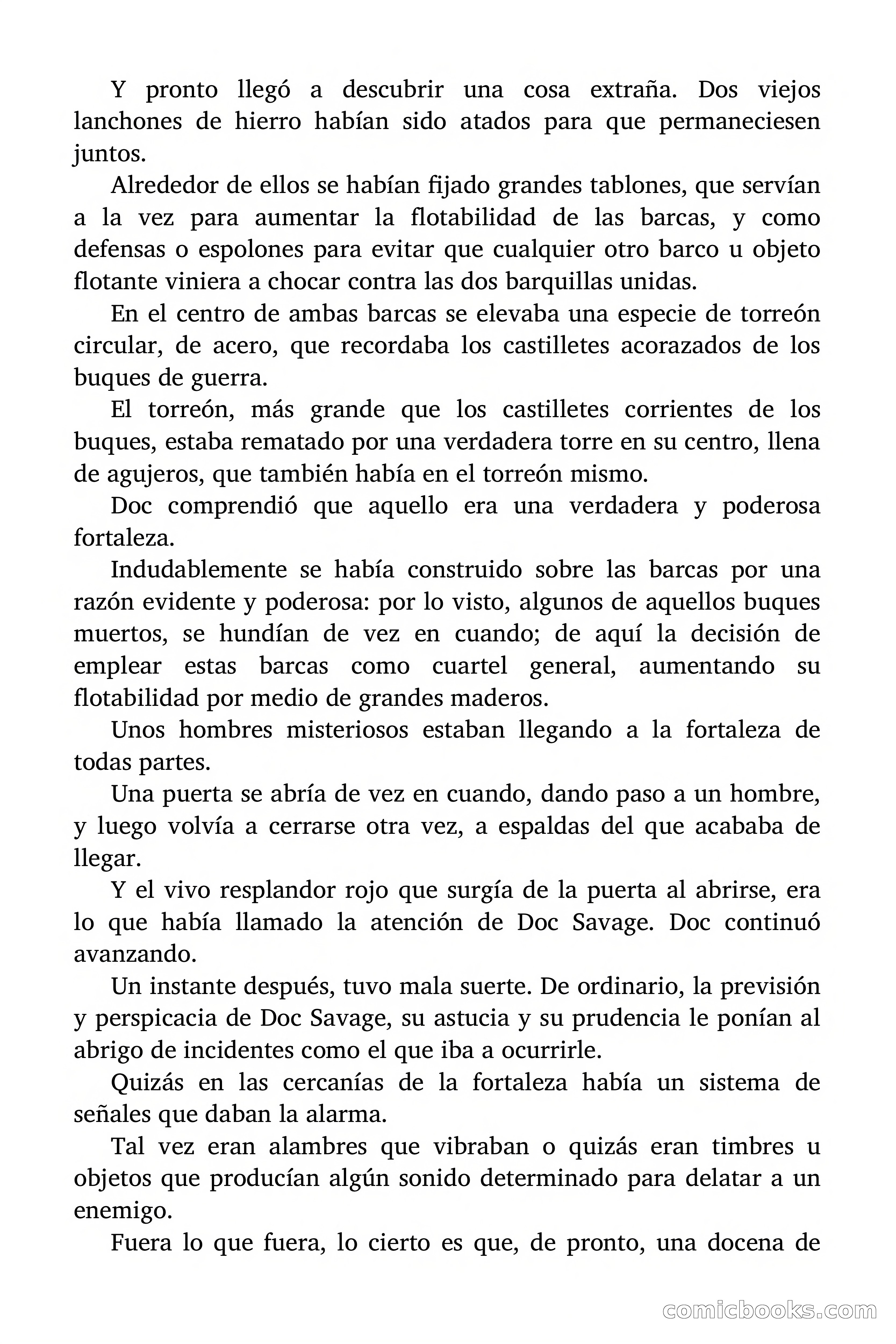 Doc Savage: El ogro del mar de los Sargazos — page 106 of 206