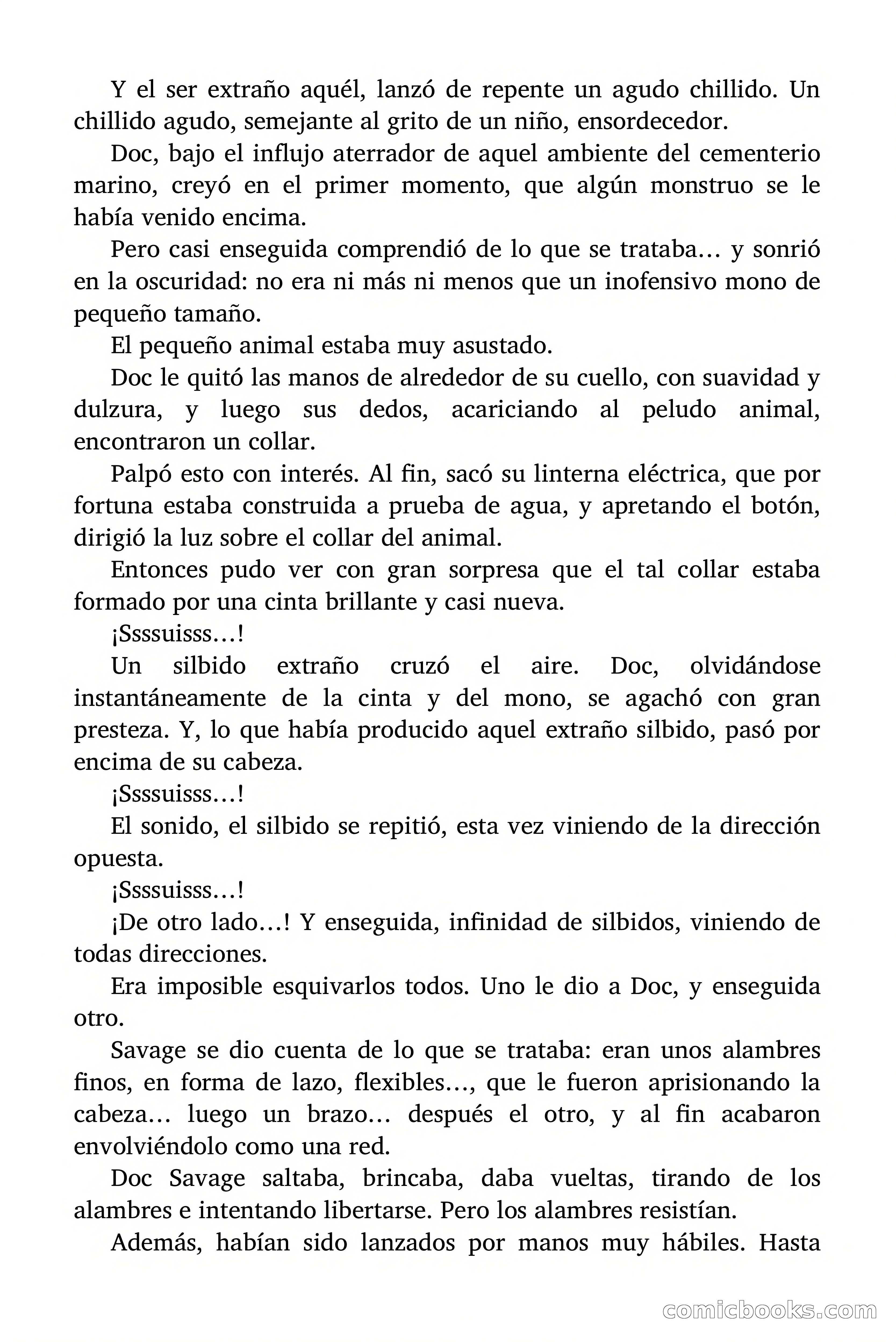Doc Savage: El ogro del mar de los Sargazos — page 111 of 206
