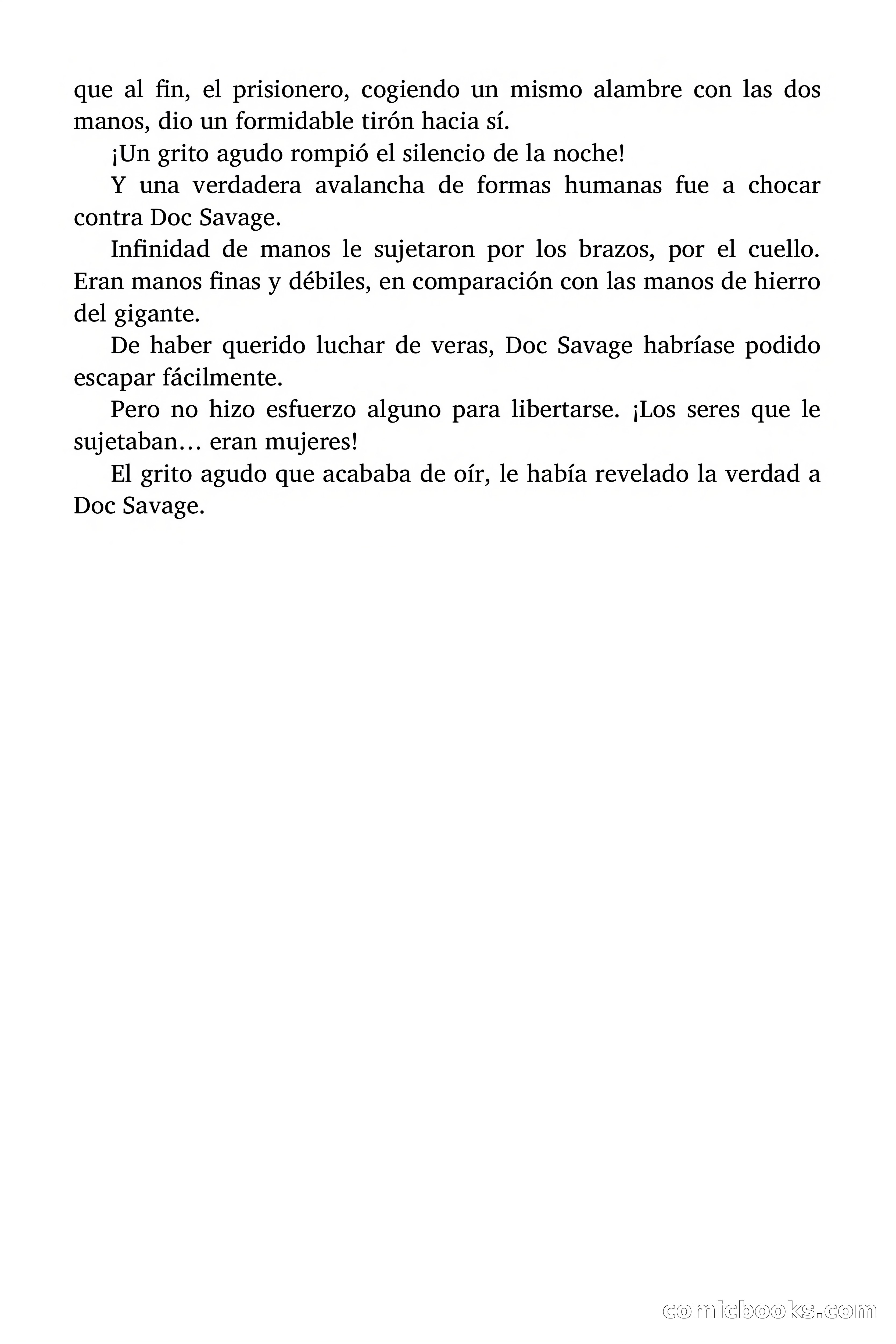 Doc Savage: El ogro del mar de los Sargazos — page 112 of 206