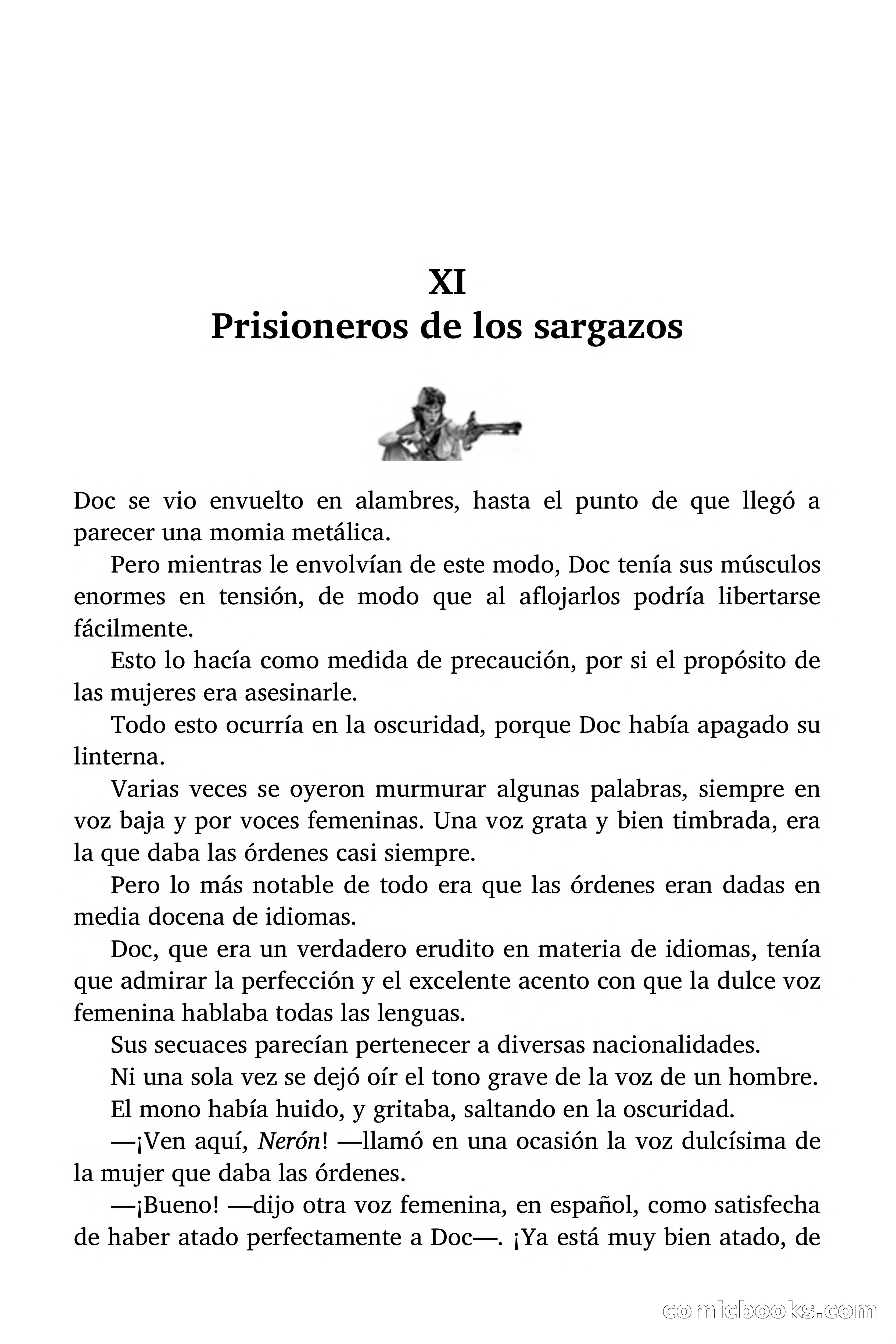 Doc Savage: El ogro del mar de los Sargazos — page 113 of 206