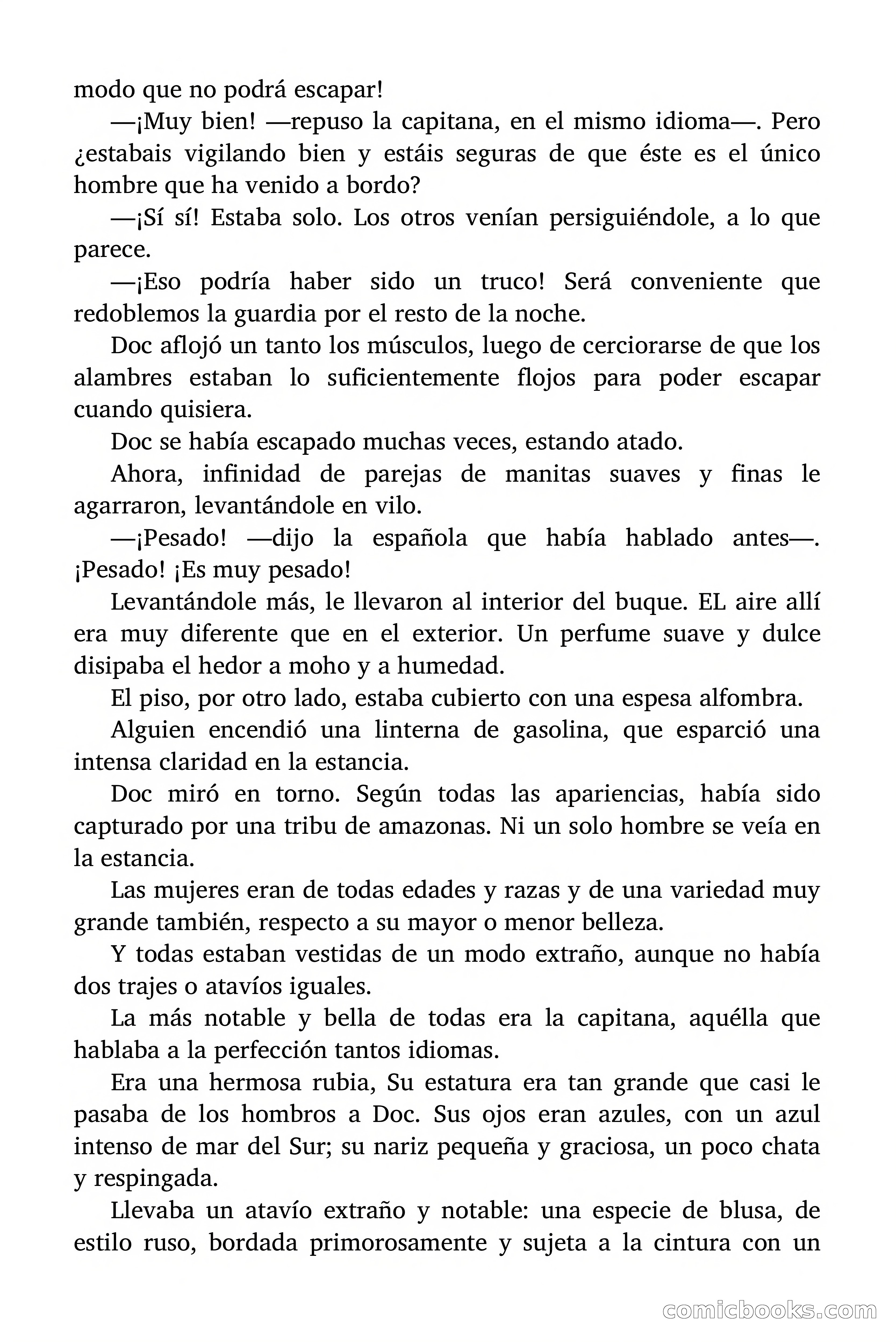 Doc Savage: El ogro del mar de los Sargazos — page 114 of 206