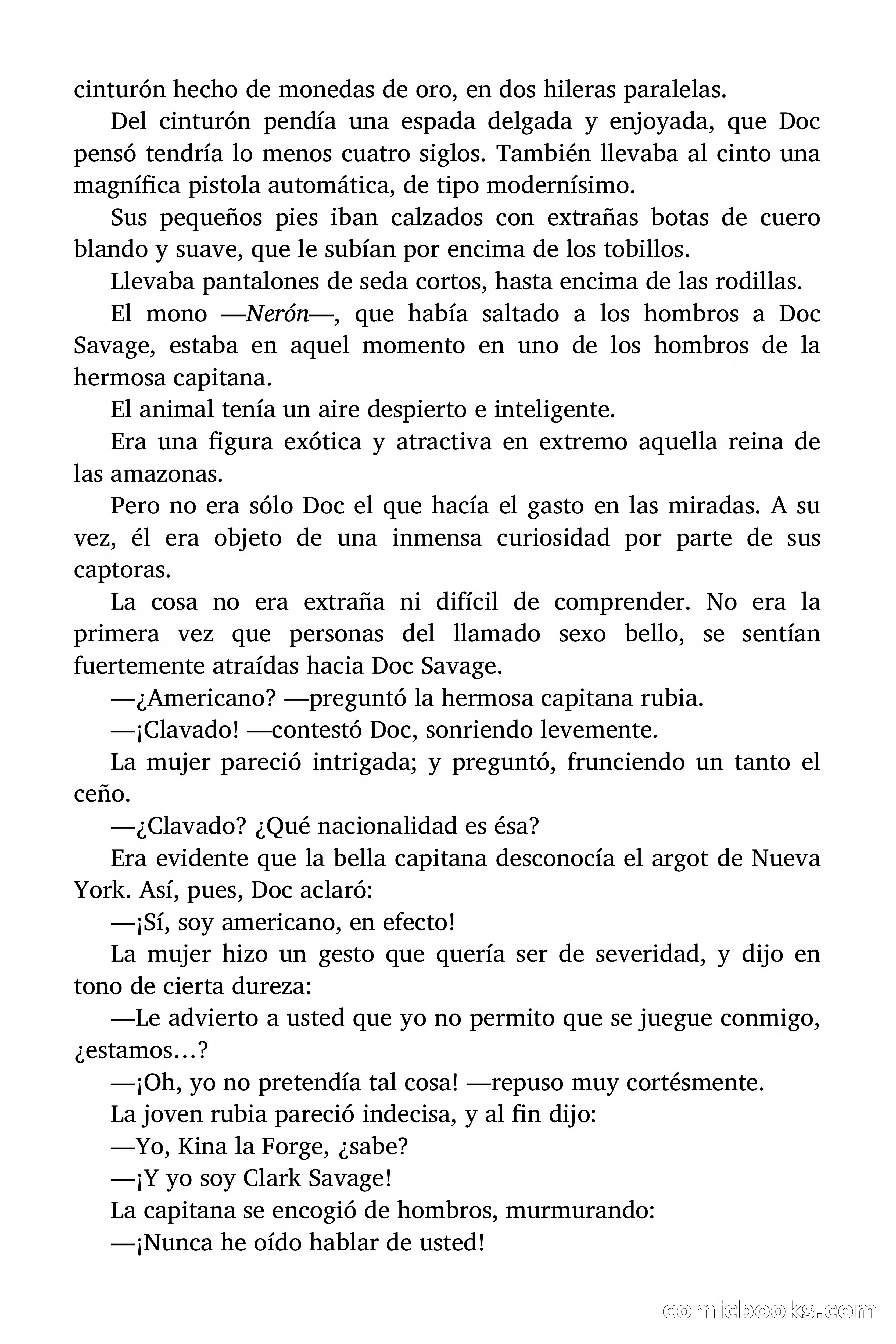 Doc Savage: El ogro del mar de los Sargazos — page 115 of 206