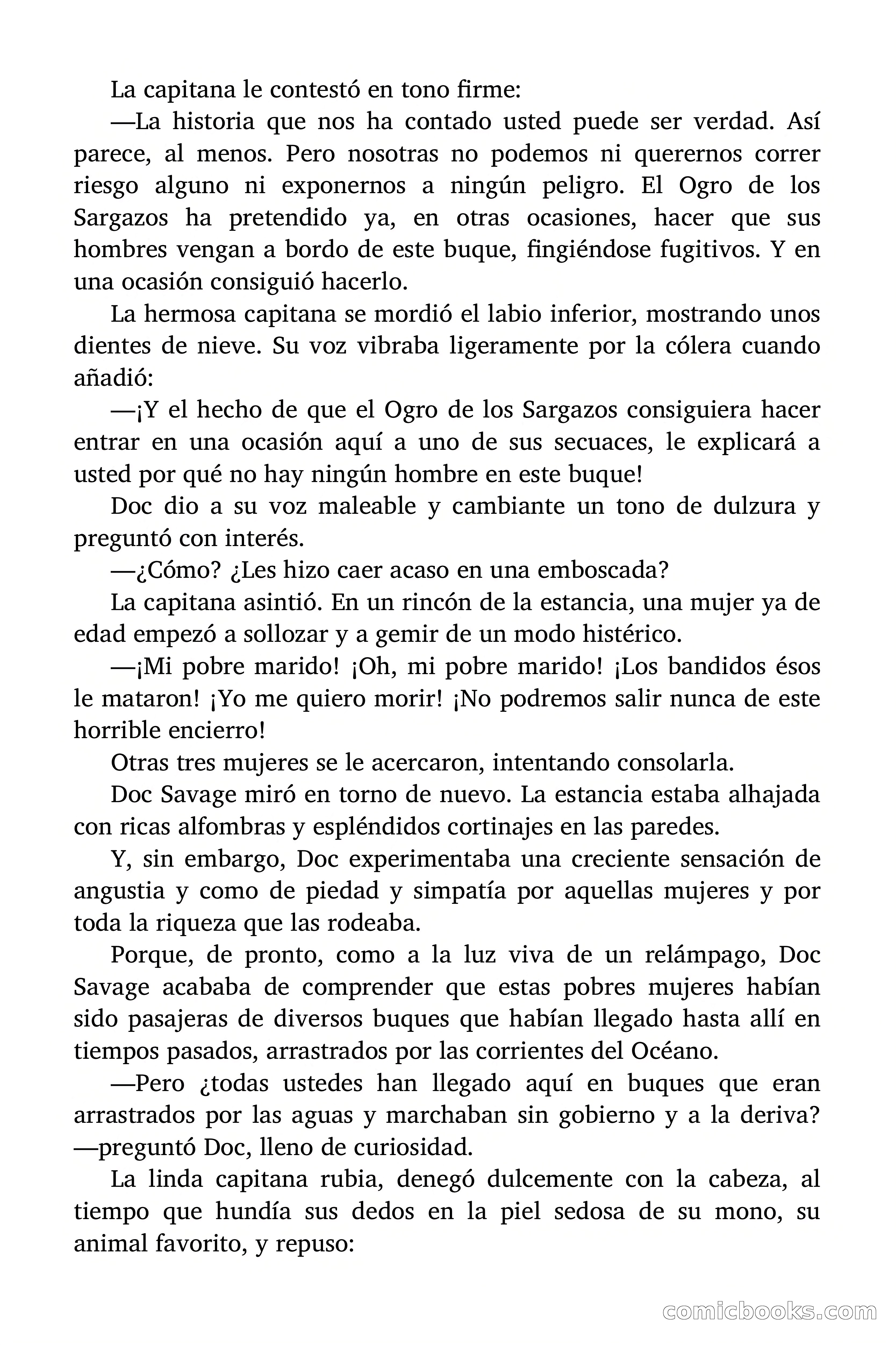 Doc Savage: El ogro del mar de los Sargazos — page 117 of 206
