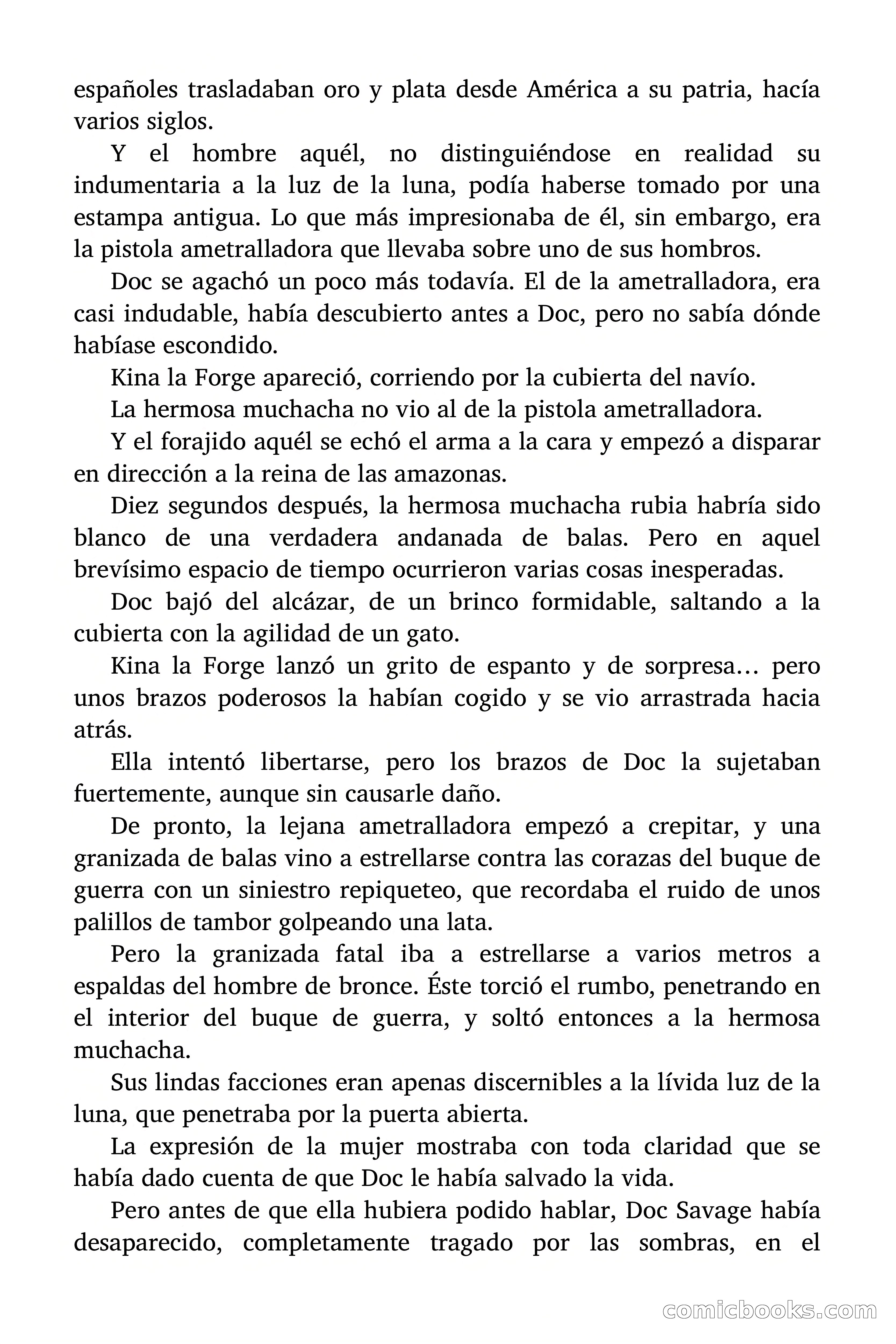 Doc Savage: El ogro del mar de los Sargazos — page 123 of 206