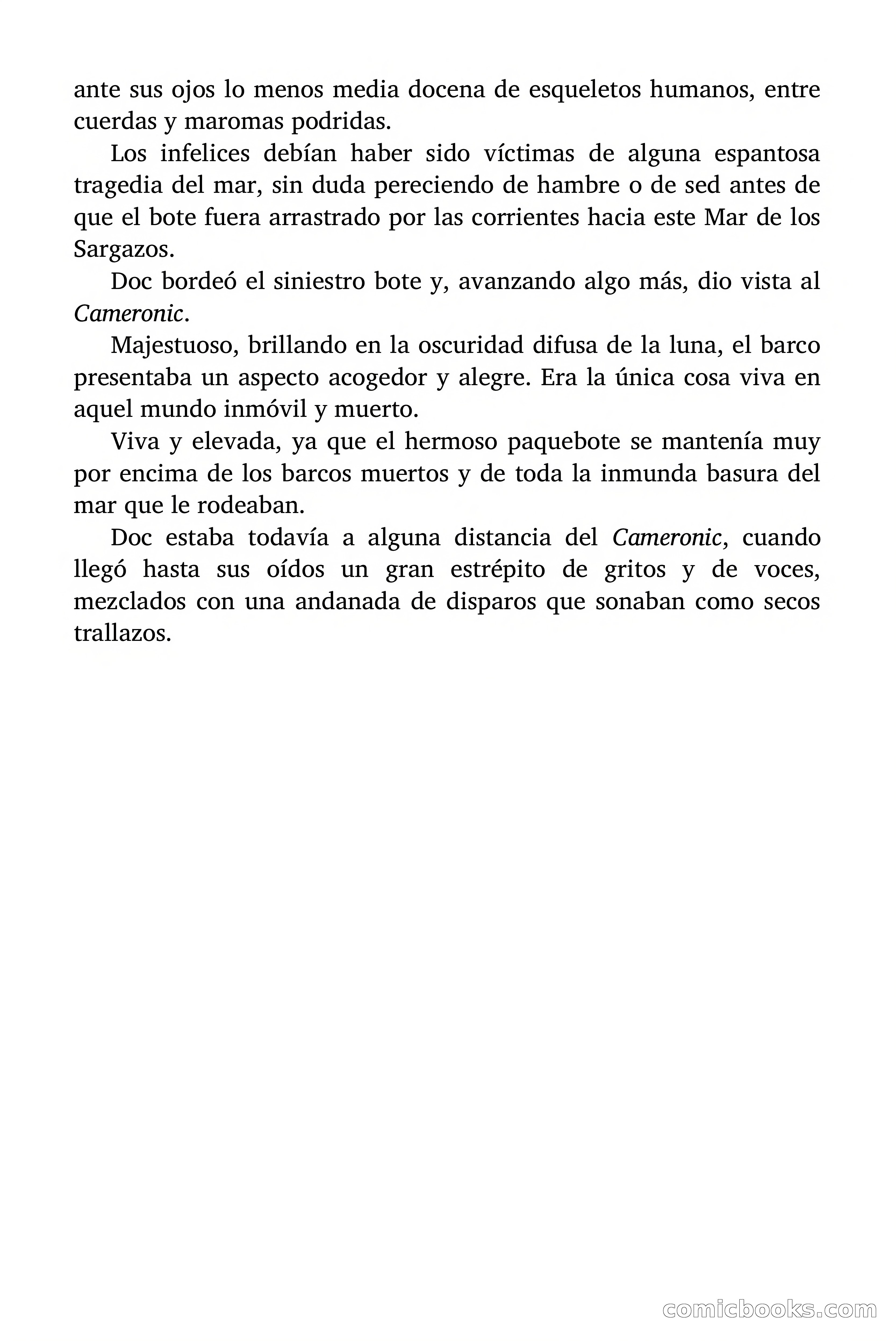 Doc Savage: El ogro del mar de los Sargazos — page 125 of 206