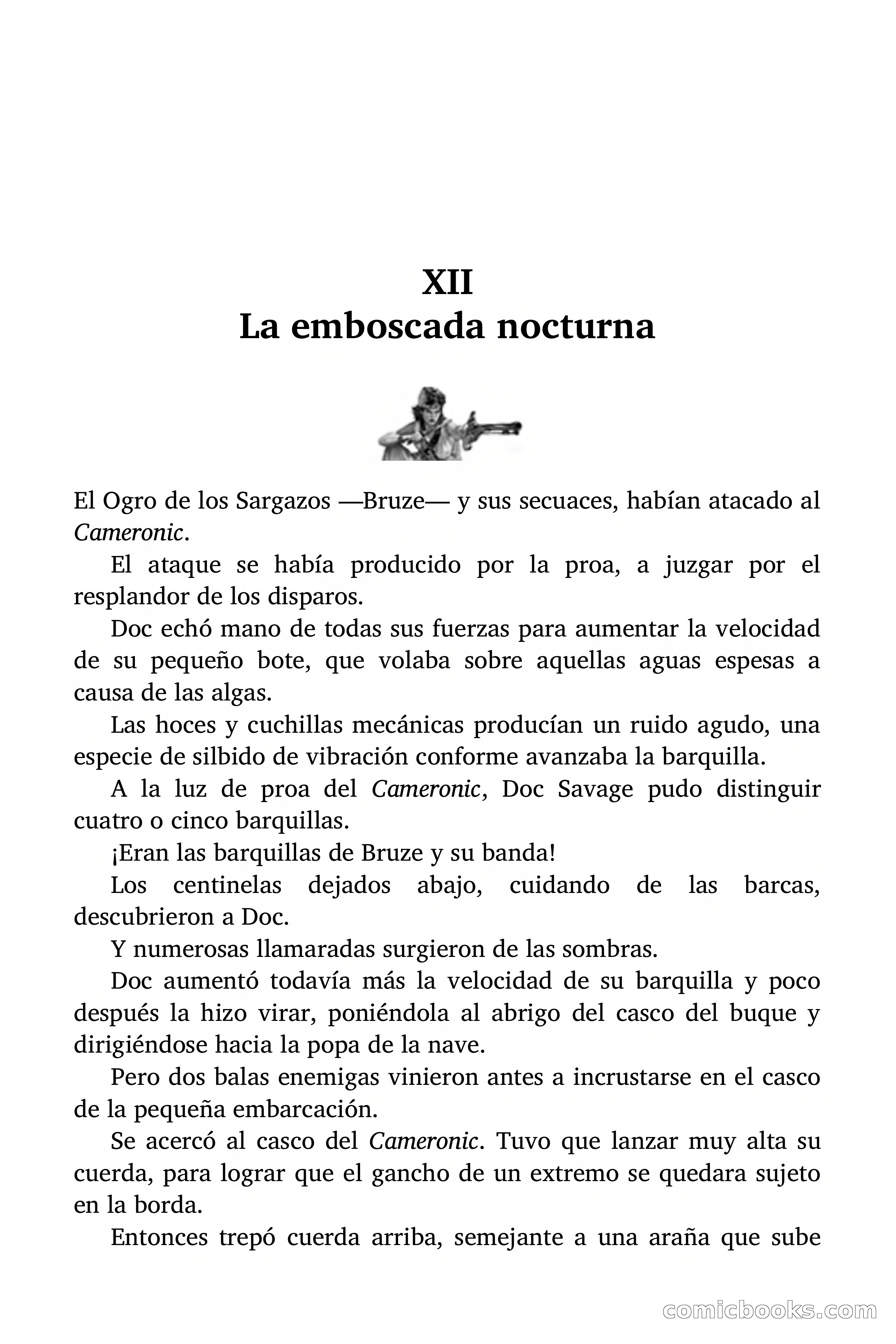 Doc Savage: El ogro del mar de los Sargazos — page 126 of 206