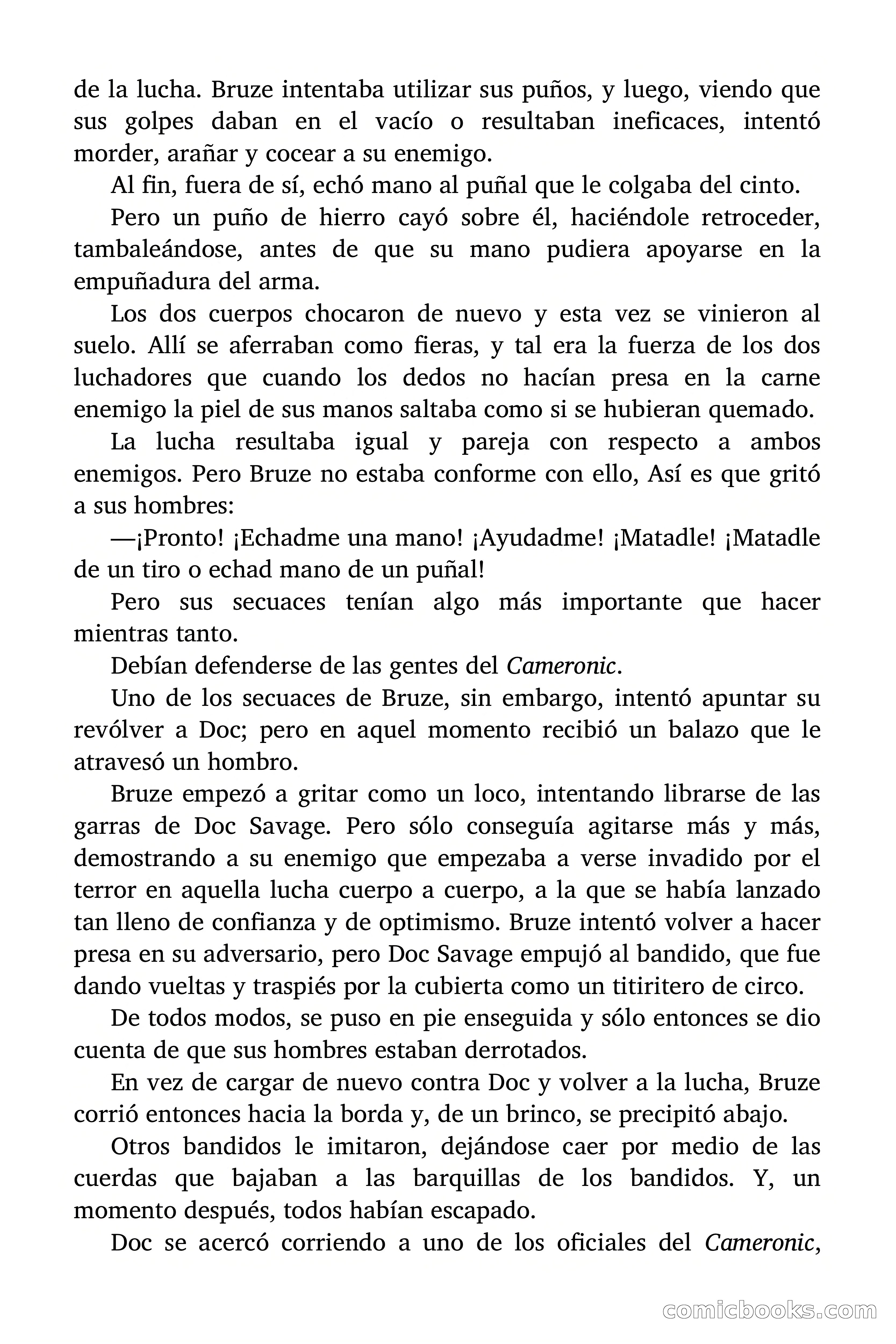 Doc Savage: El ogro del mar de los Sargazos — page 129 of 206