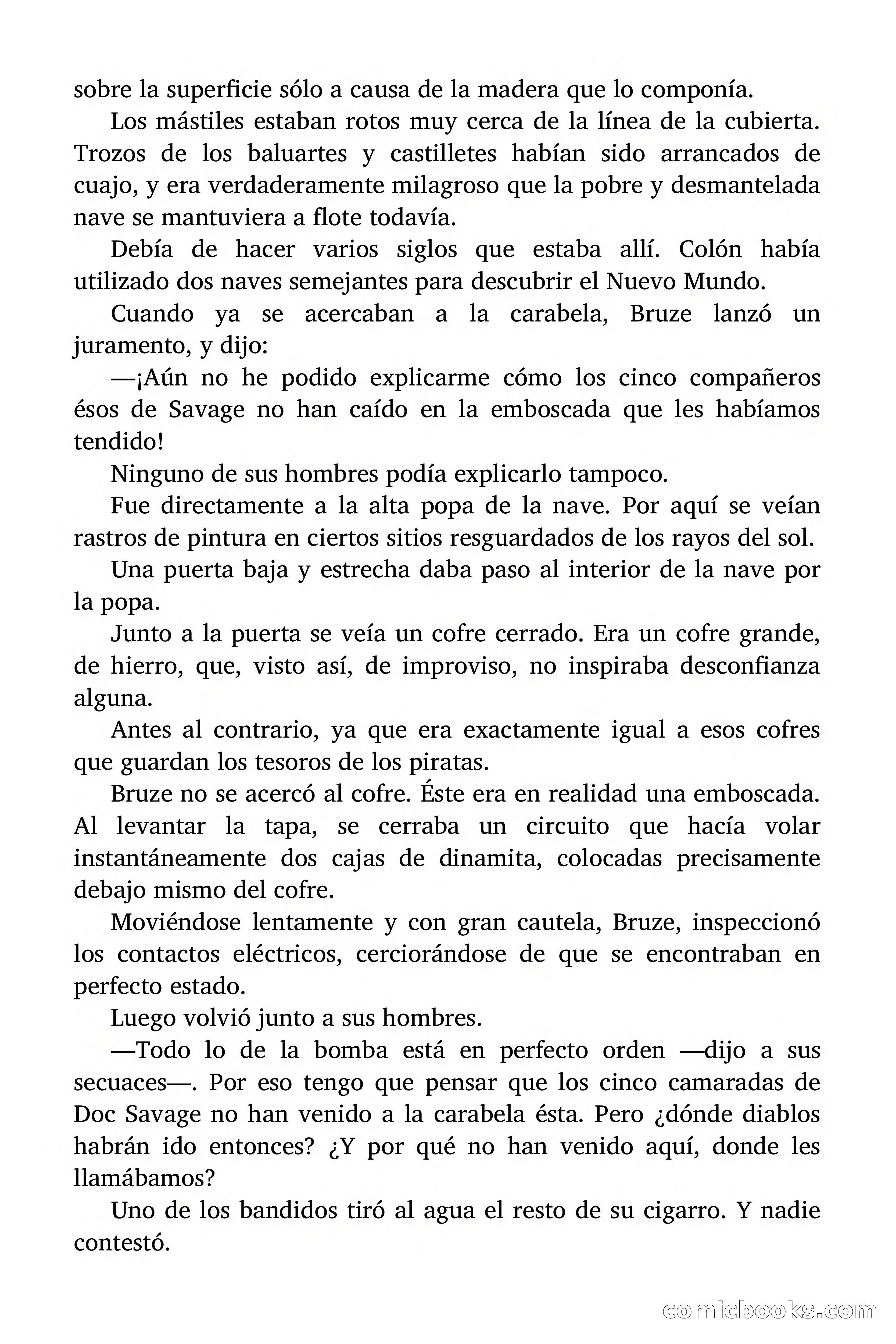 Doc Savage: El ogro del mar de los Sargazos — page 132 of 206
