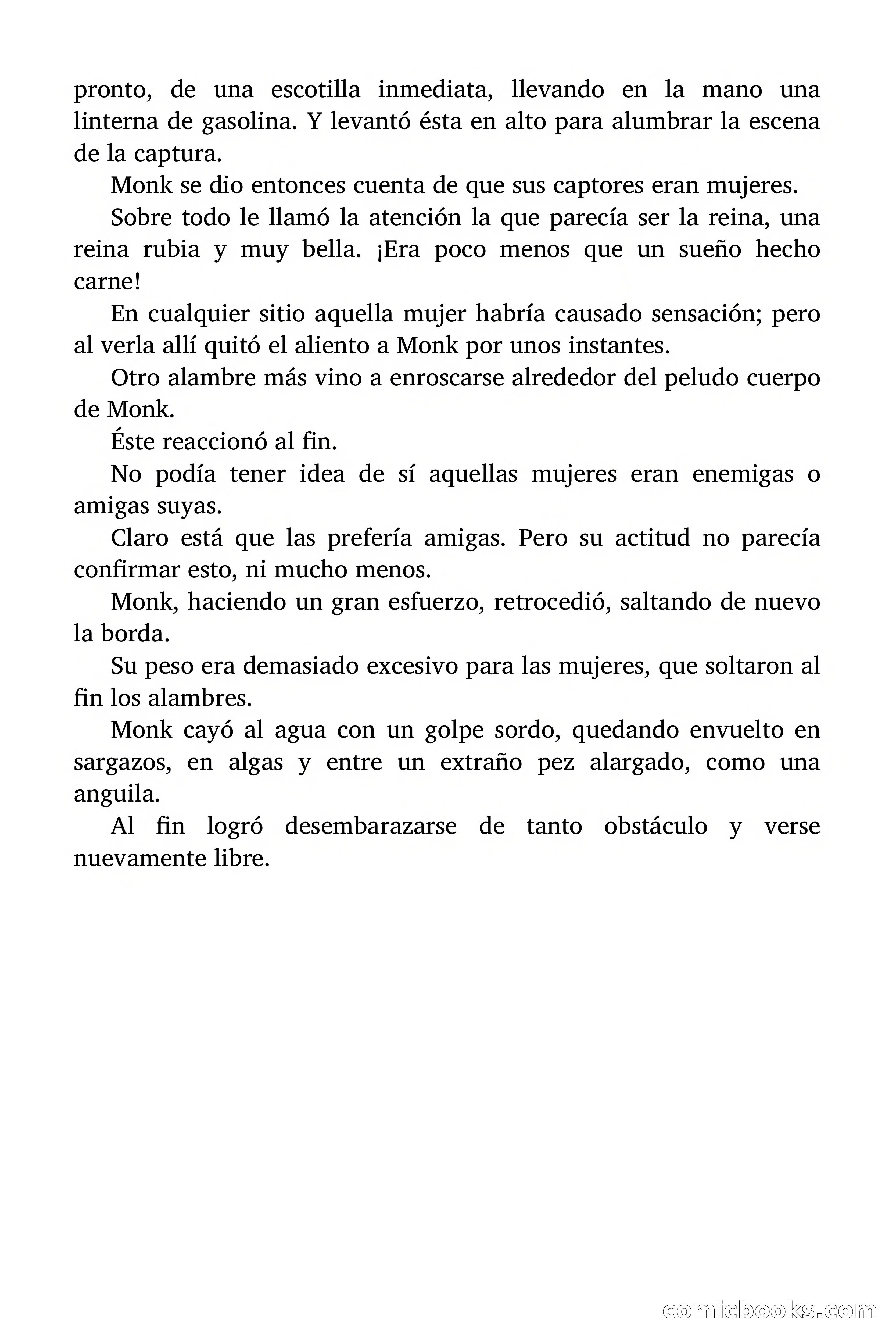 Doc Savage: El ogro del mar de los Sargazos — page 136 of 206